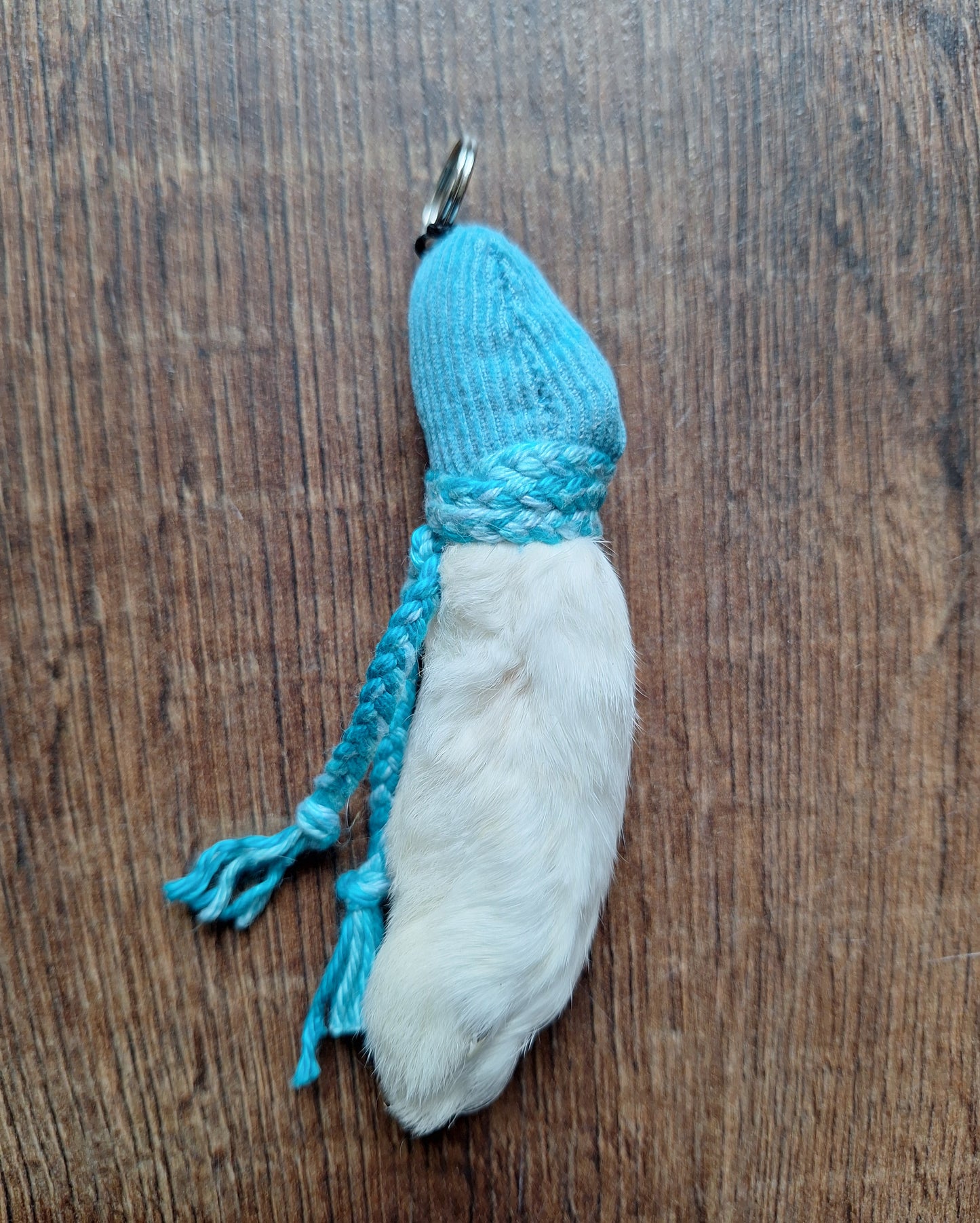 Rabbit paw pendants
