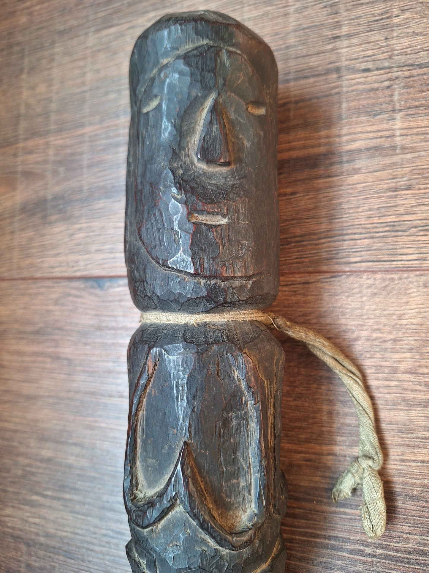 Antique wooden phurba #57