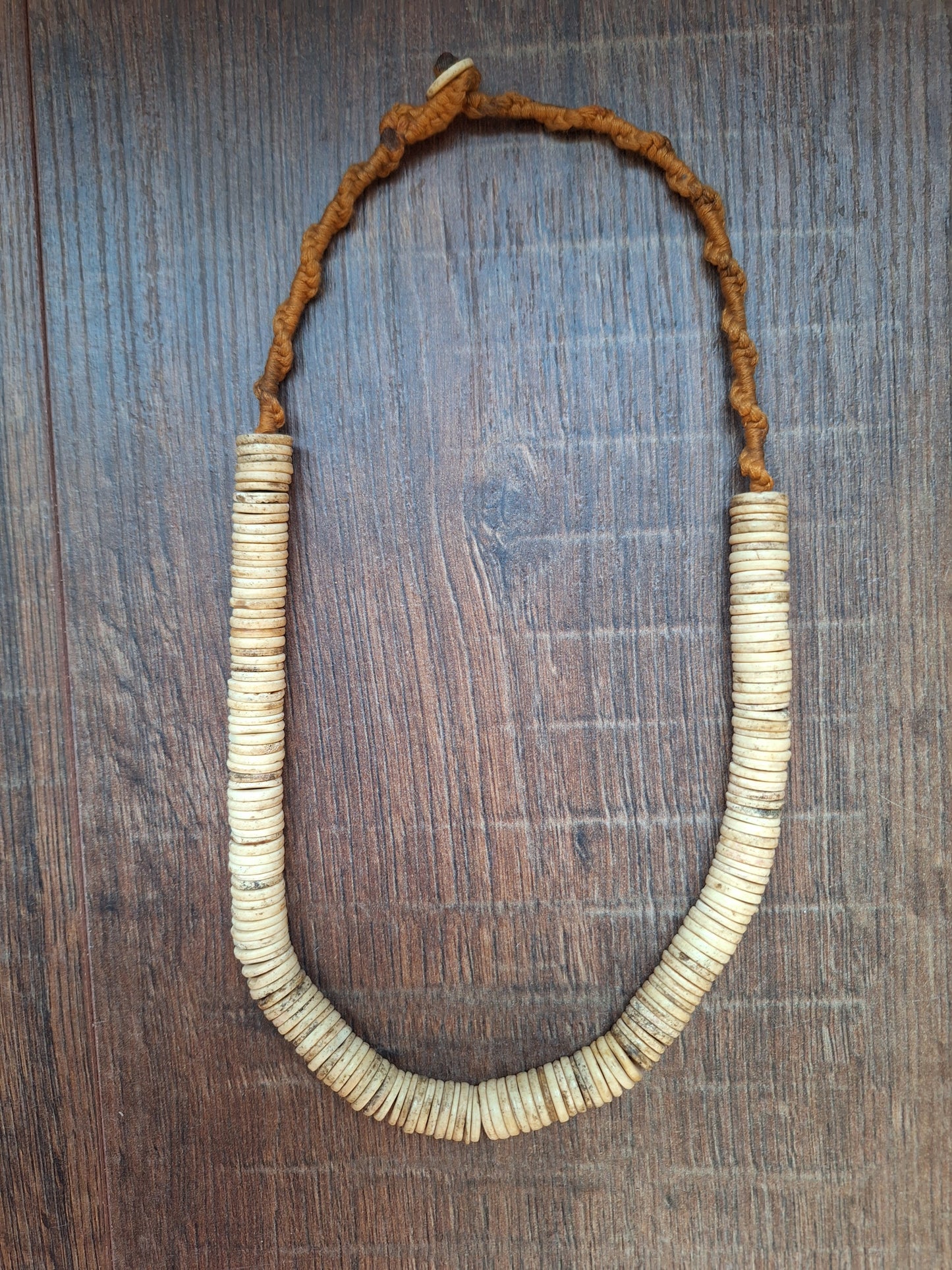Old Nepalese yak bone necklace