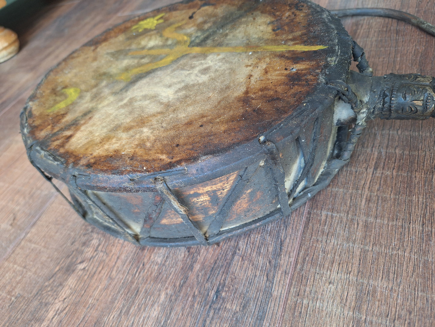 Old Nepalese dhyangro drum #11