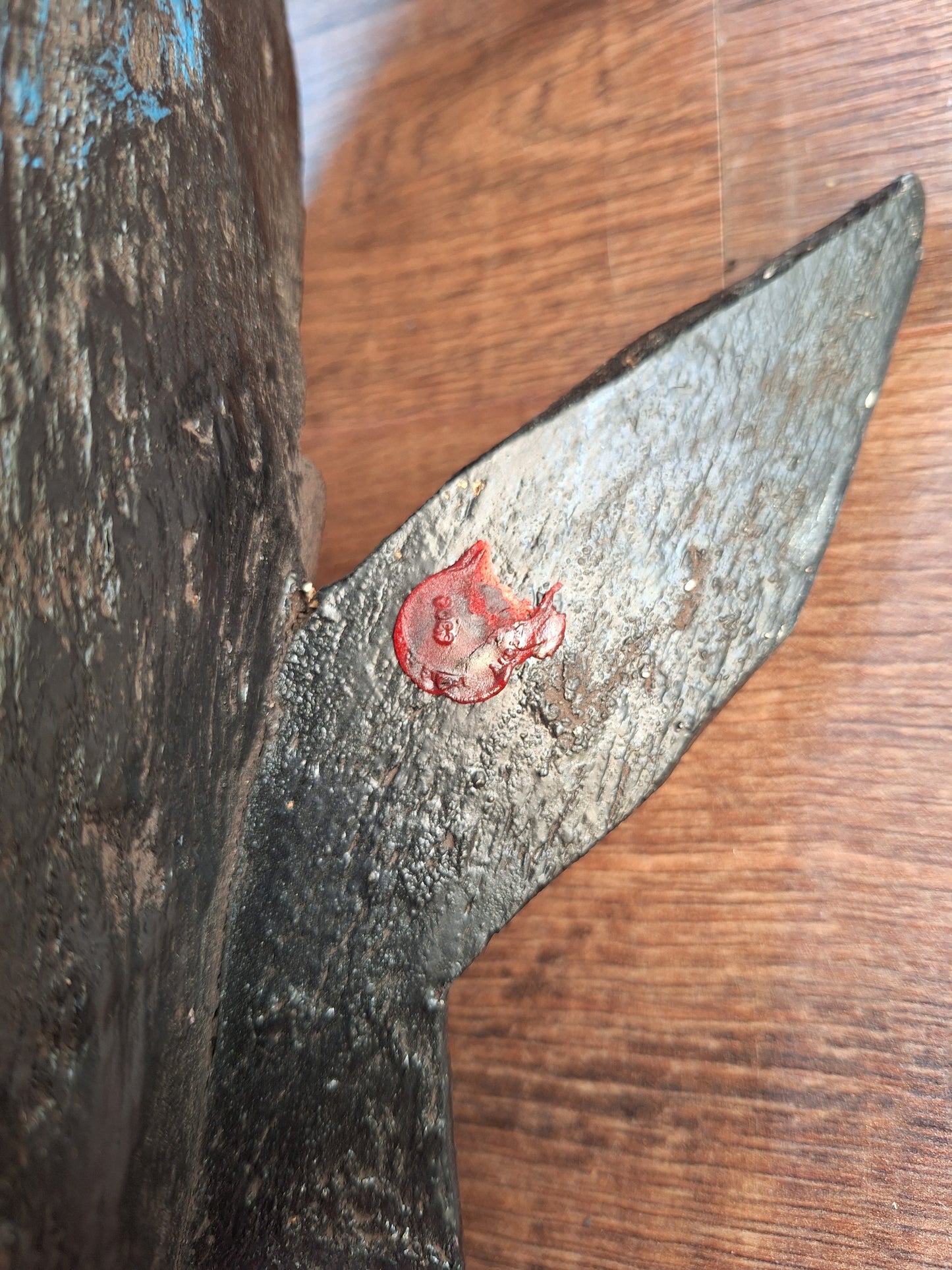 Vintage wooden Kali mask