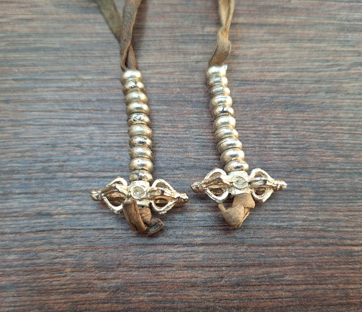 Vintage Tibetan mala counters