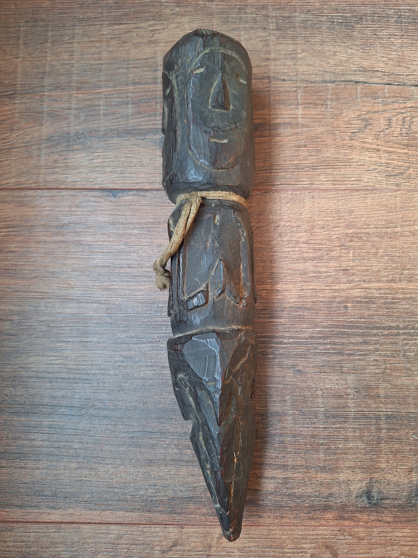 Antique wooden phurba #57