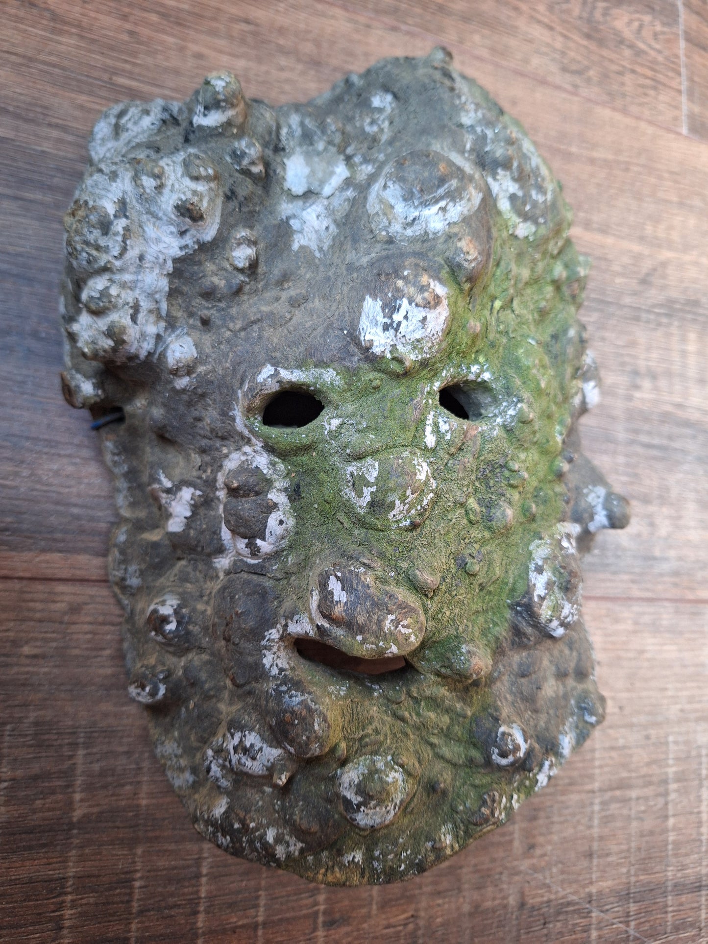 Antique Nepalese tree bark mask