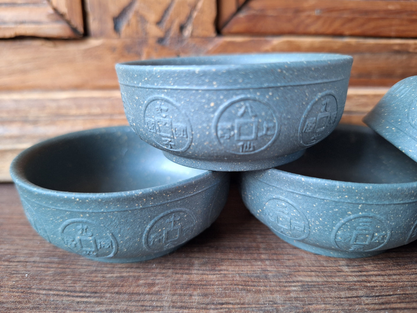 Yixing clay tea cup or offering bowl