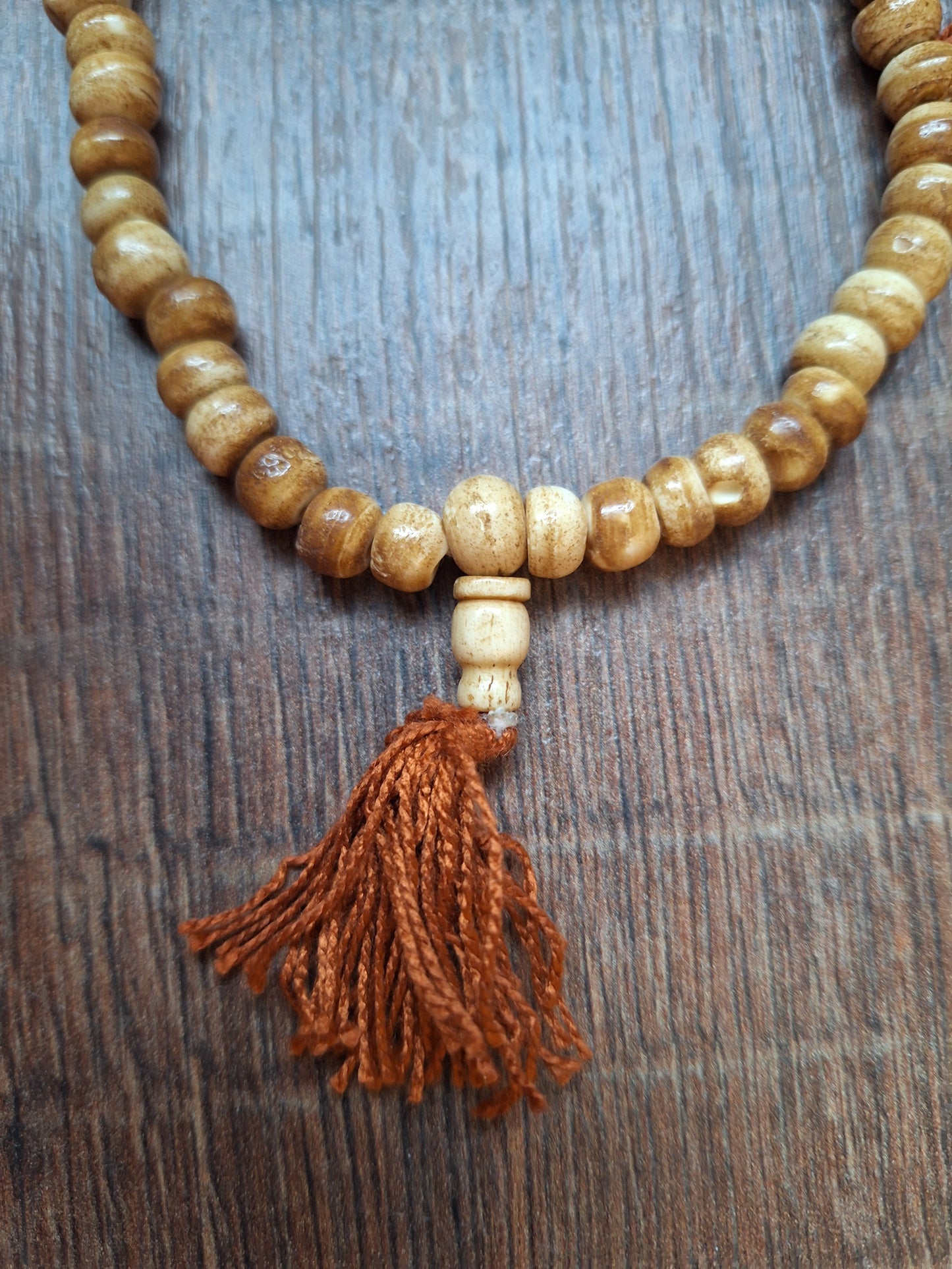 Vintage yak bone mala