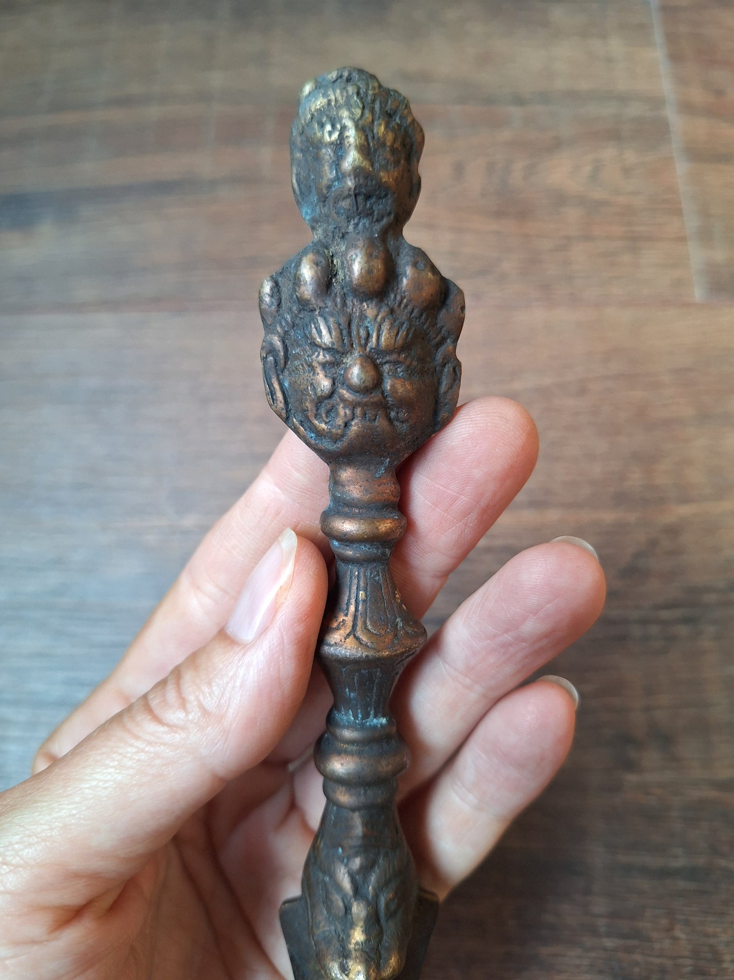 Antique bronze phurba #9