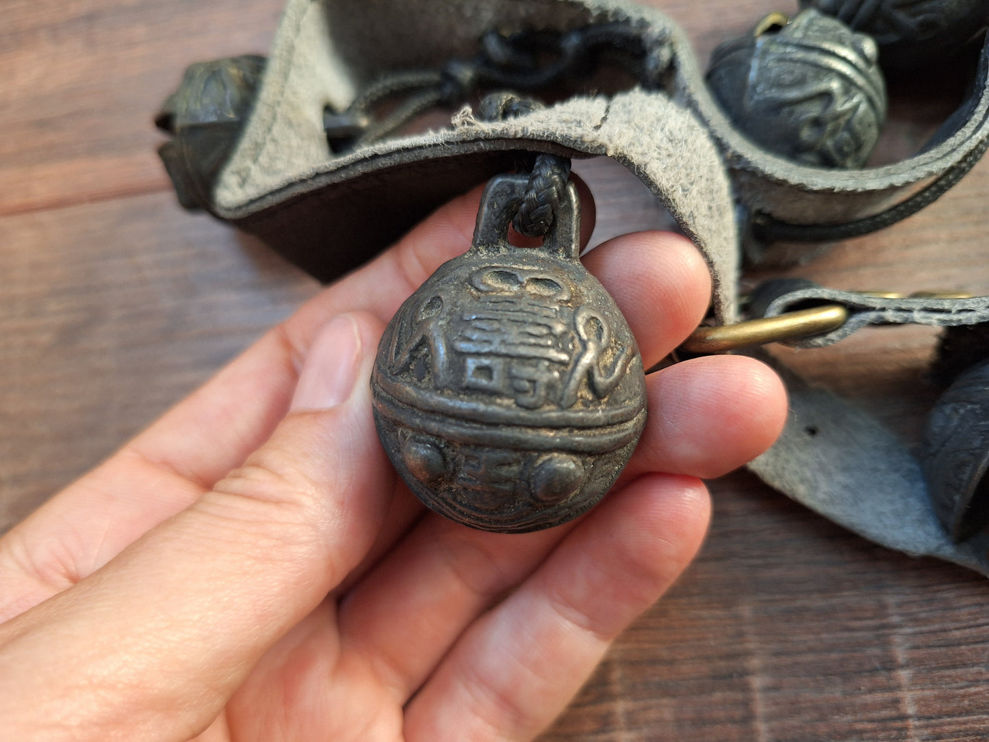 Vintage Himalayan bell belt