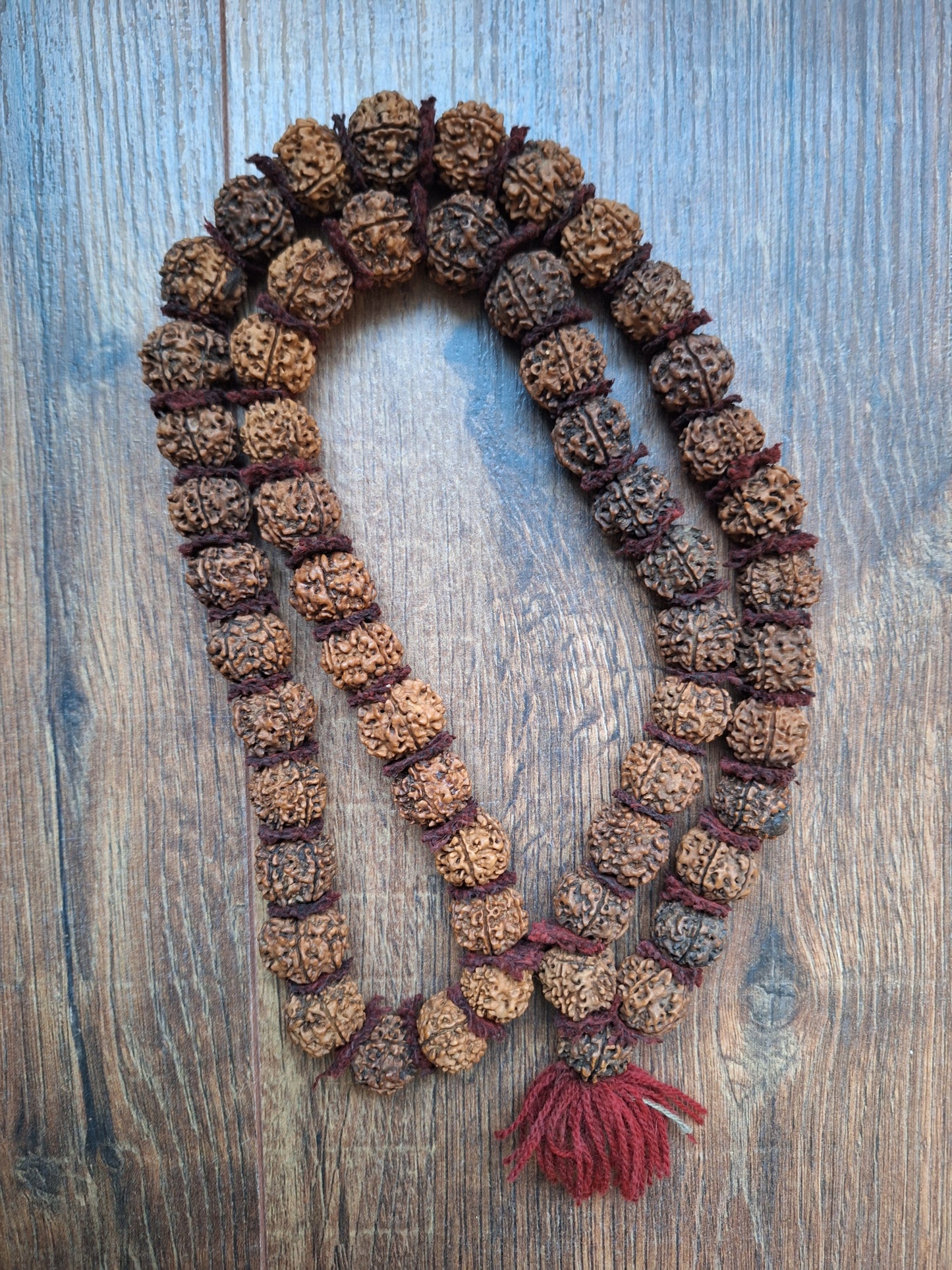 Old Nepalese rudraksha mala #19
