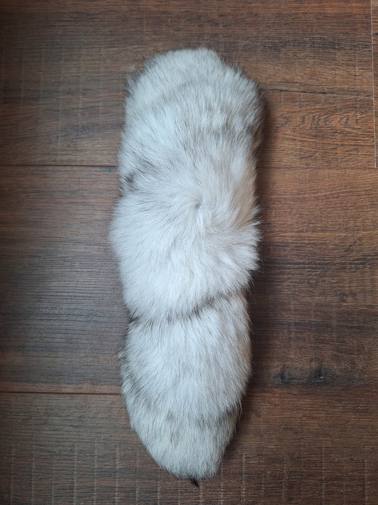 Polar fox tail