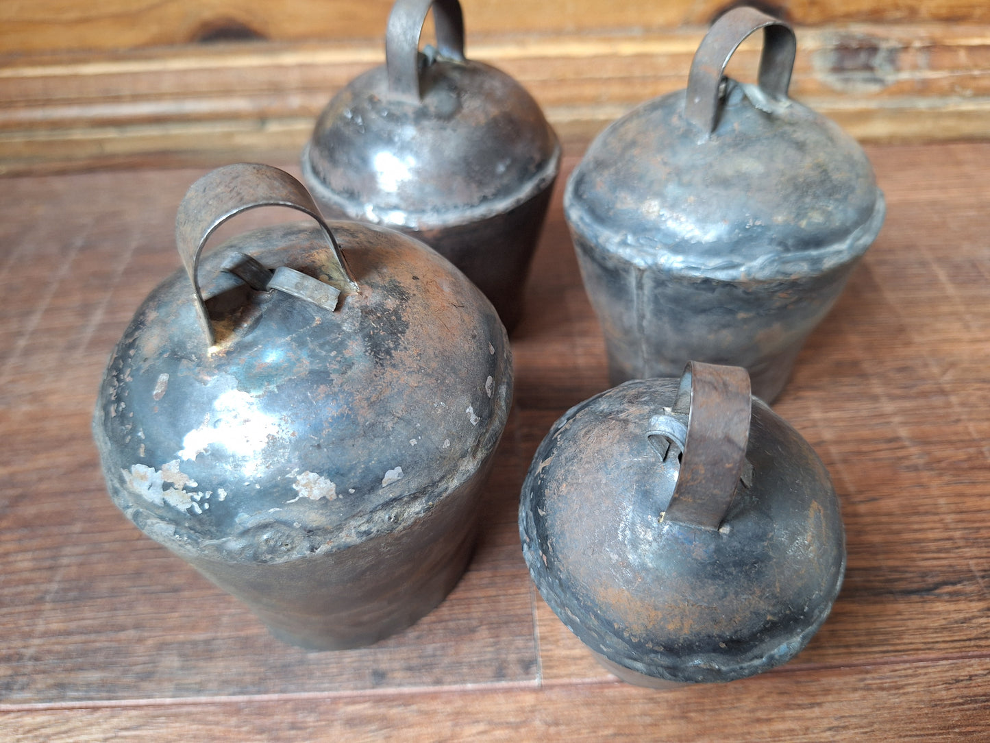 Vintage Nepalese iron yak bells