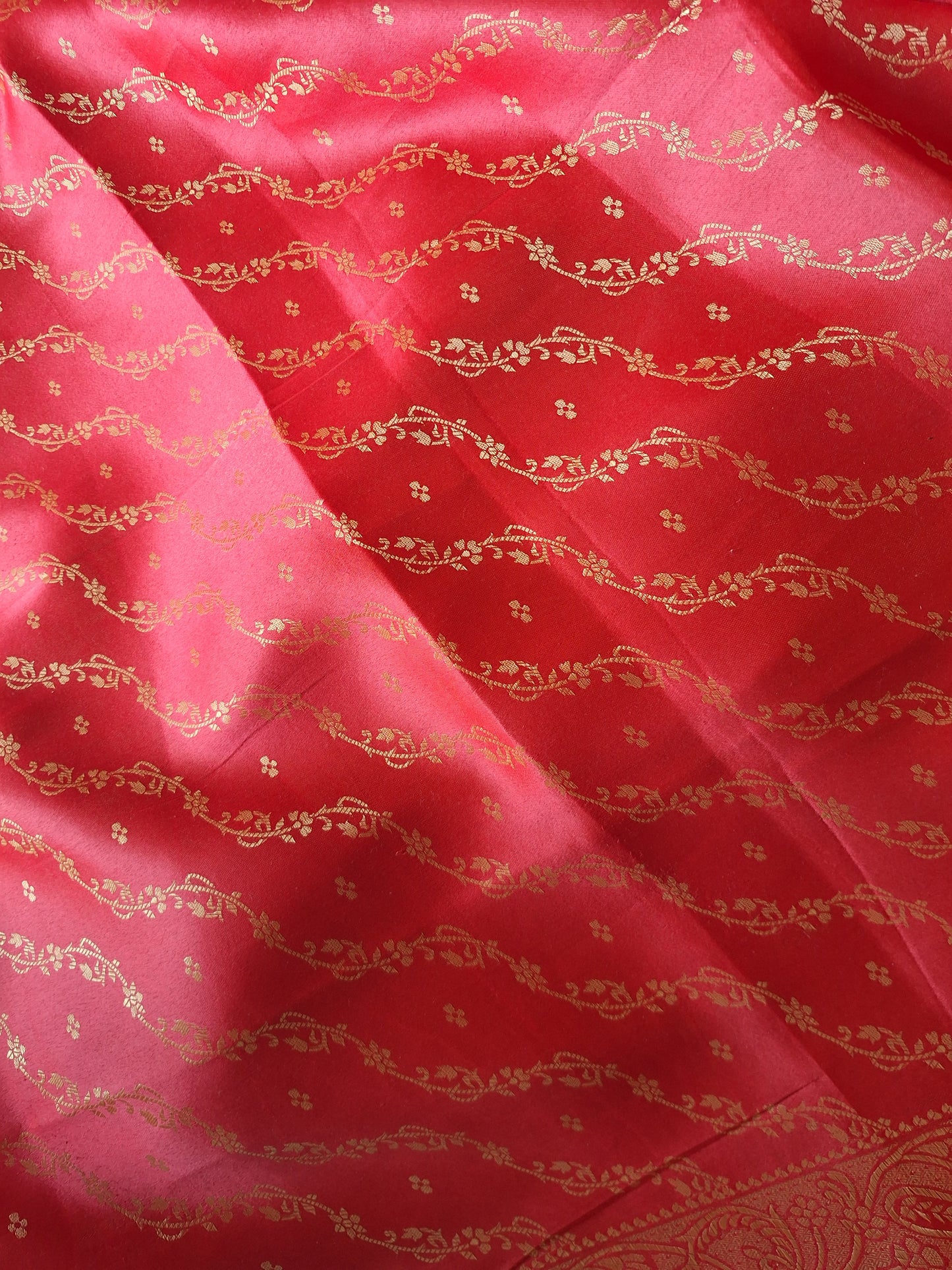 Banarasi silk saree fabric
