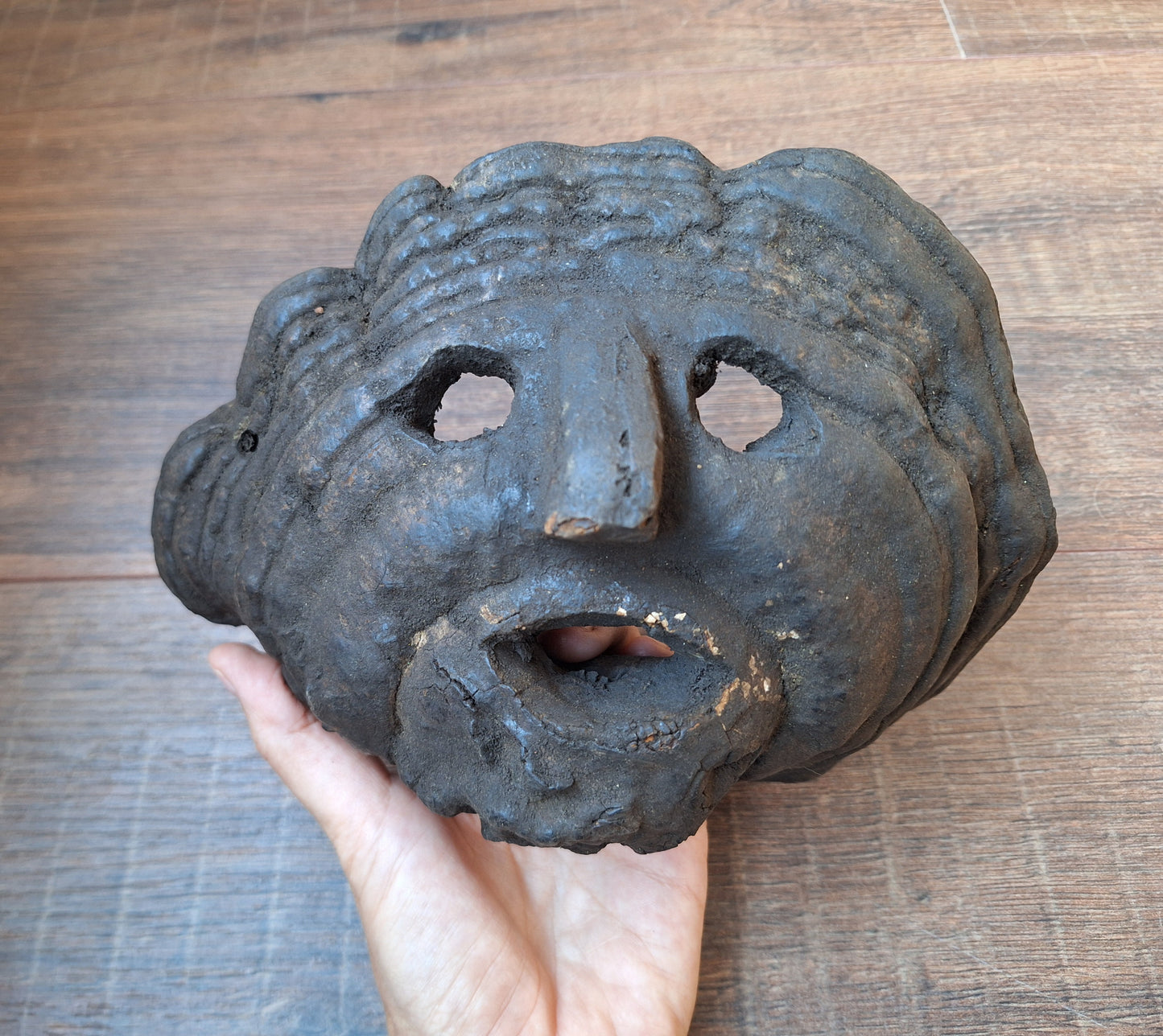 Antique Nepalese mushroom mask #8