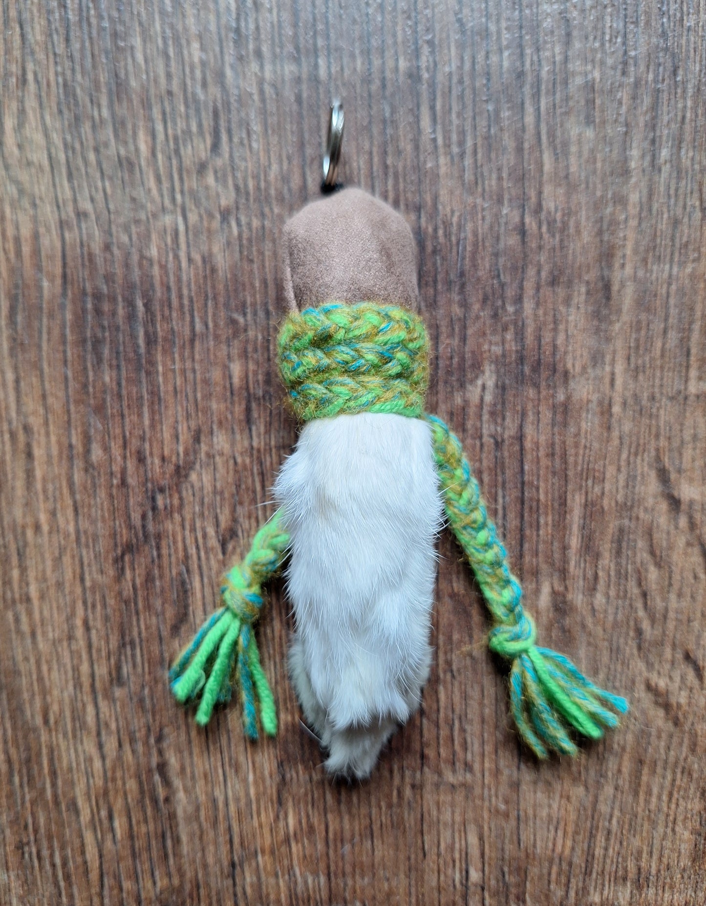 Rabbit paw pendants