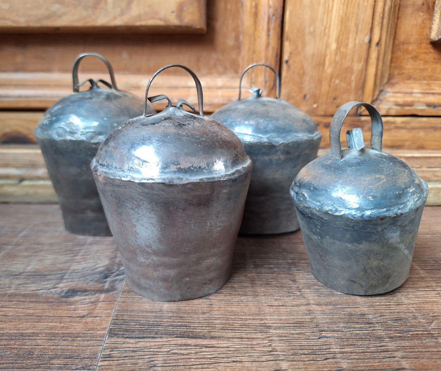 Vintage Nepalese iron yak bells