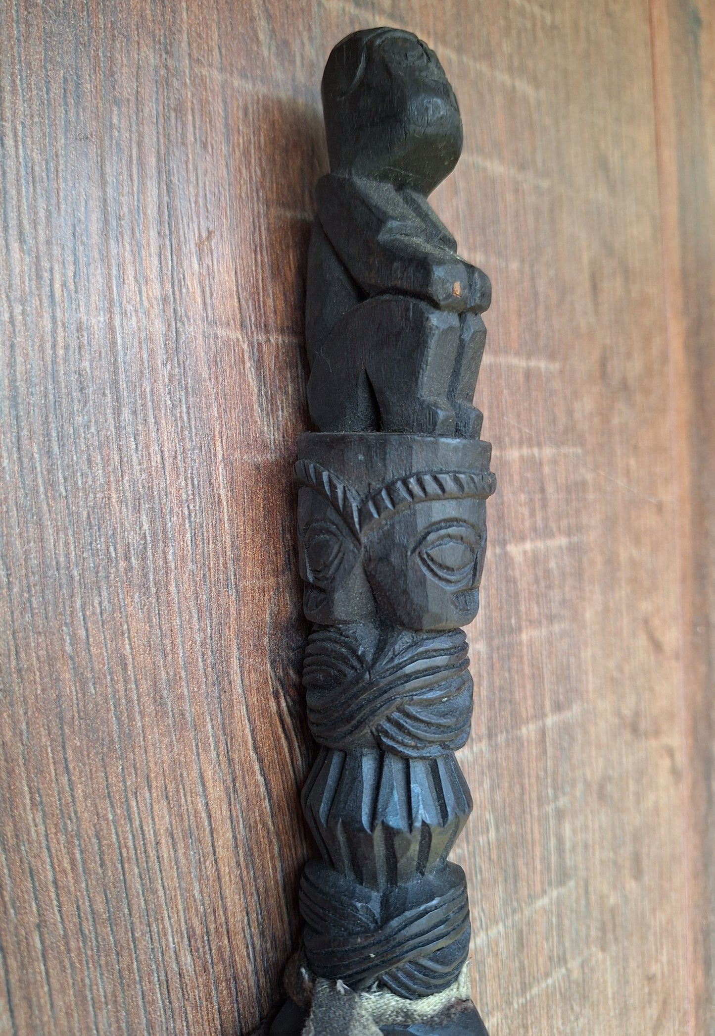 Antique wooden phurba #45