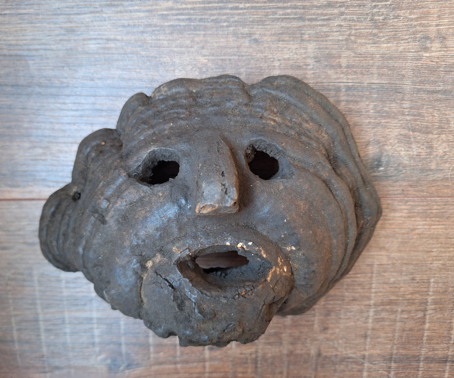 Antique Nepalese mushroom mask #8