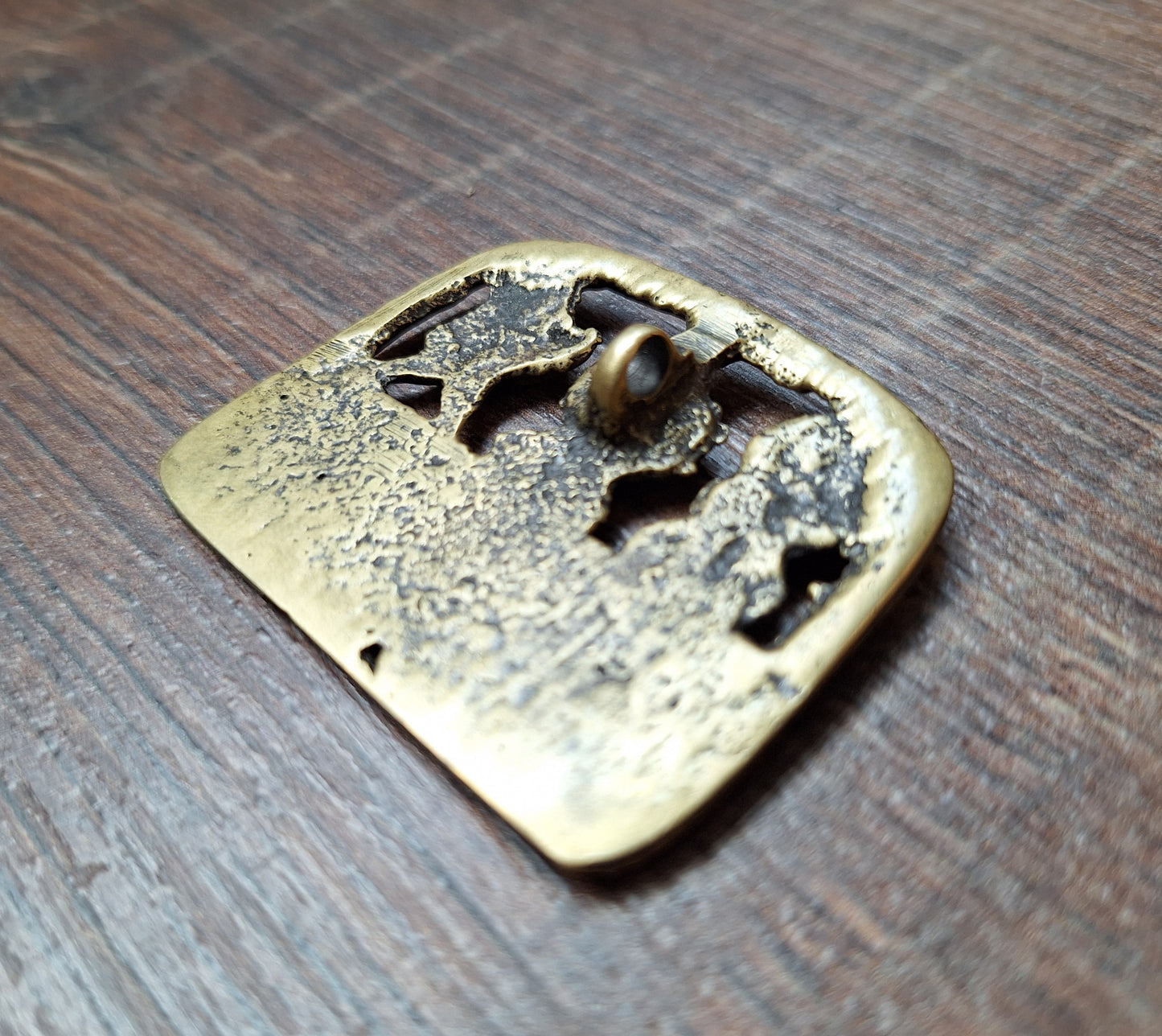 Vintage bronze thogchag pendant Three Bodhisattva