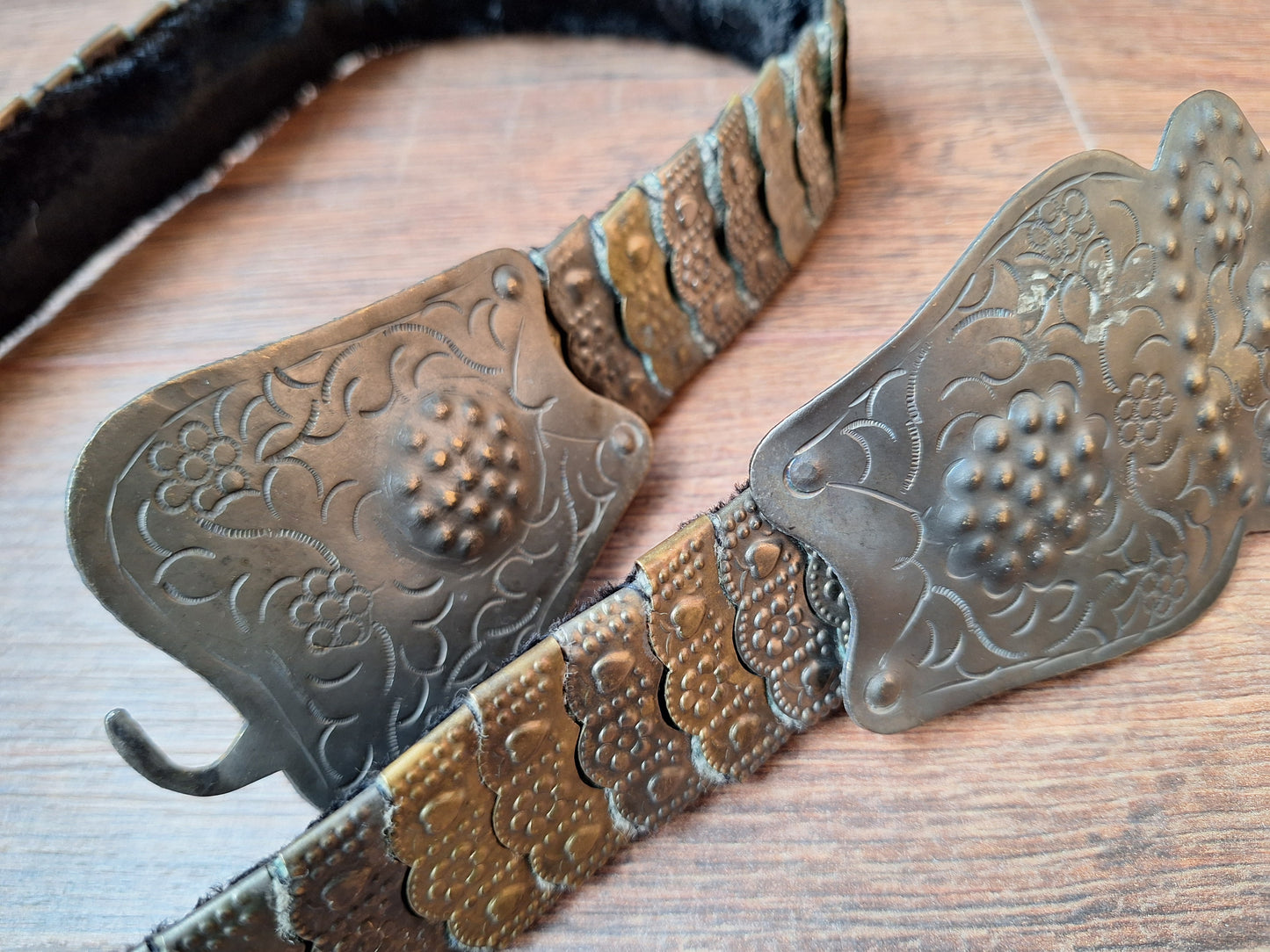 Vintage Ottoman brass belt