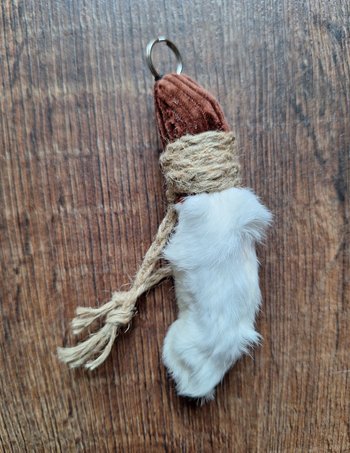 Rabbit paw pendants