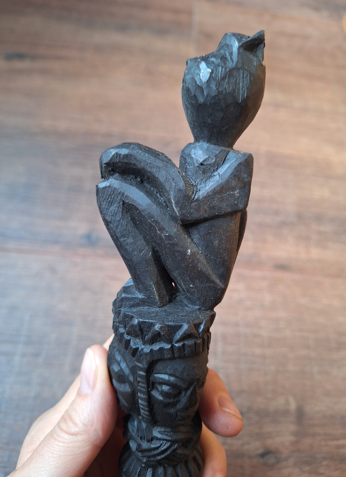 Antique wooden phurba #42