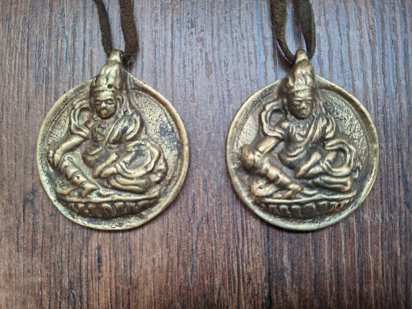 Vintage Nepalese melong Dzambala and Si Pa Ho 46 millimeters
