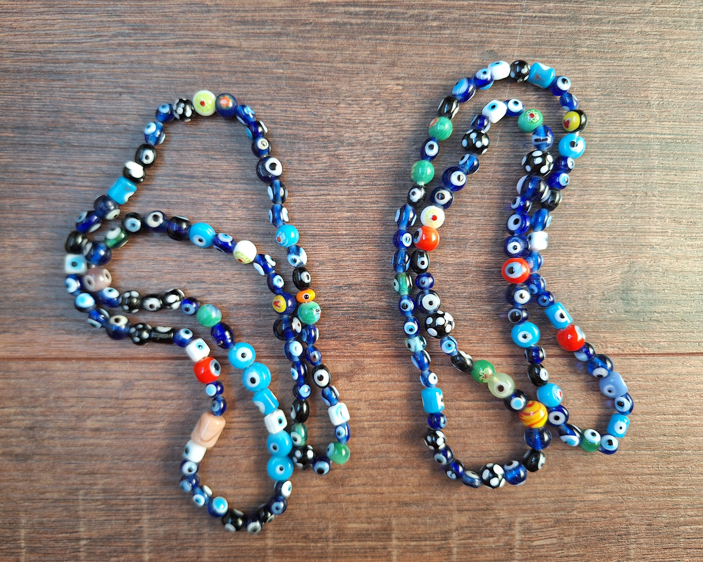 Nepalese glass beads mix strand