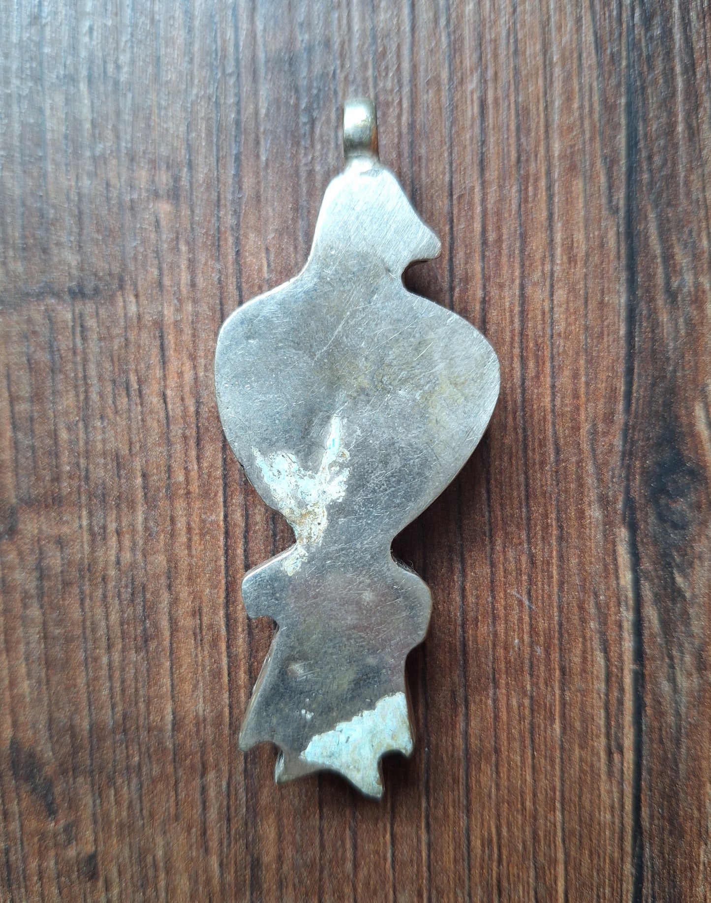 Vintage Kuchi tribal pendant Bird