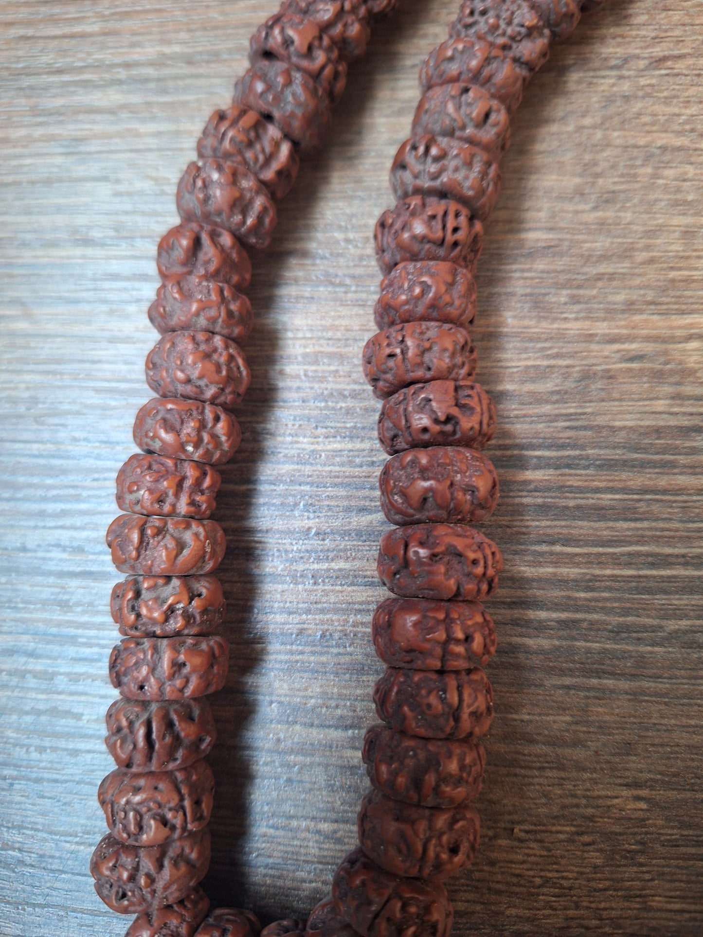 Vintage Nepalese rudraksha mala #23