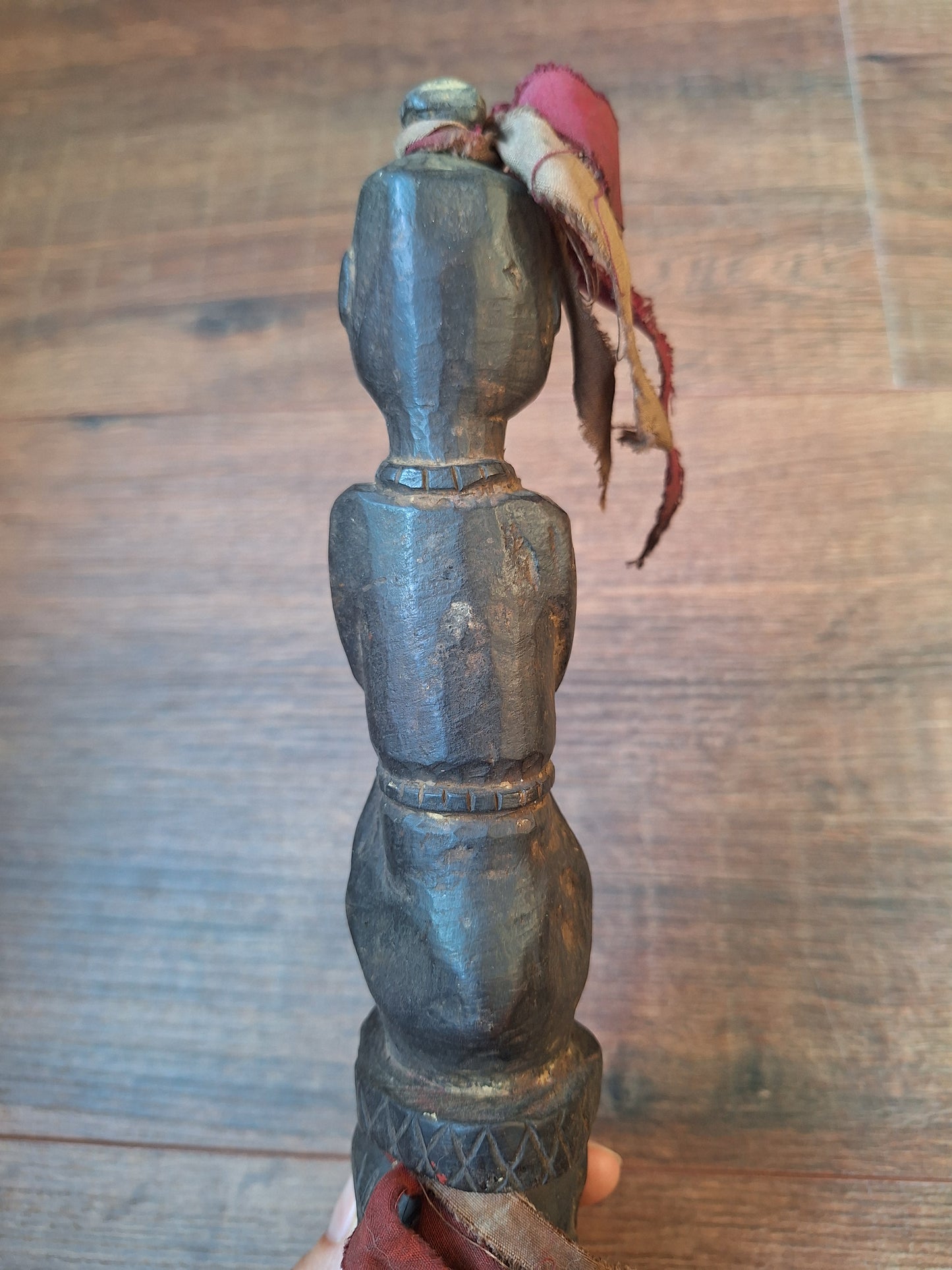 Antique wooden phurba #52