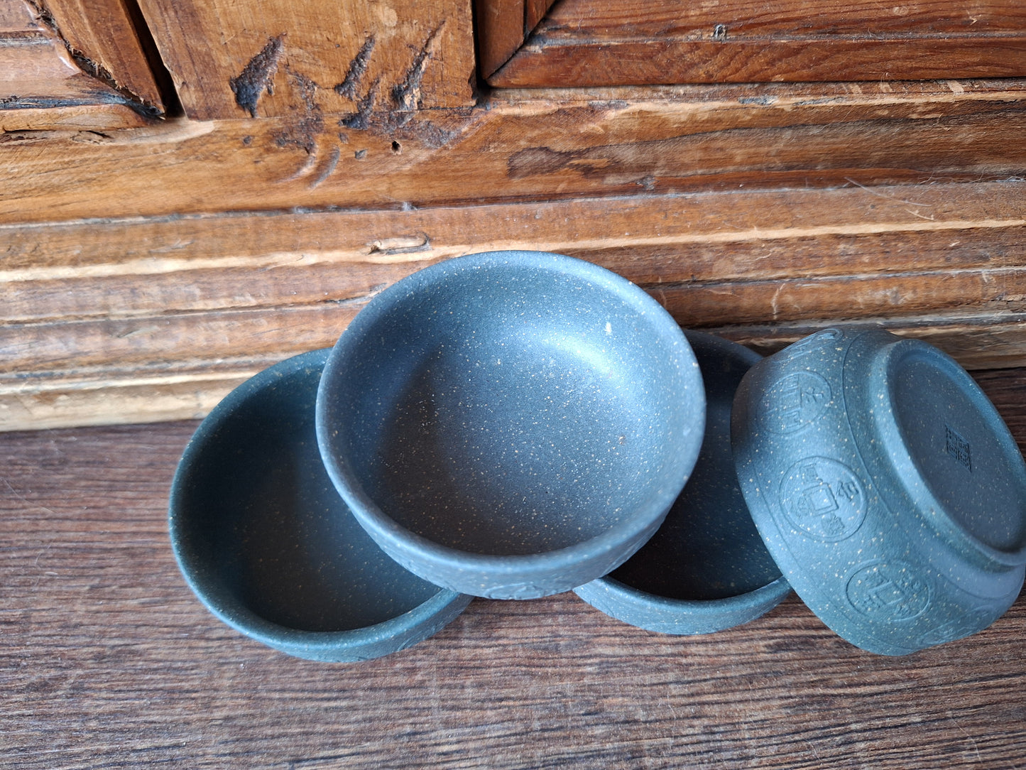 Yixing clay tea cup or offering bowl