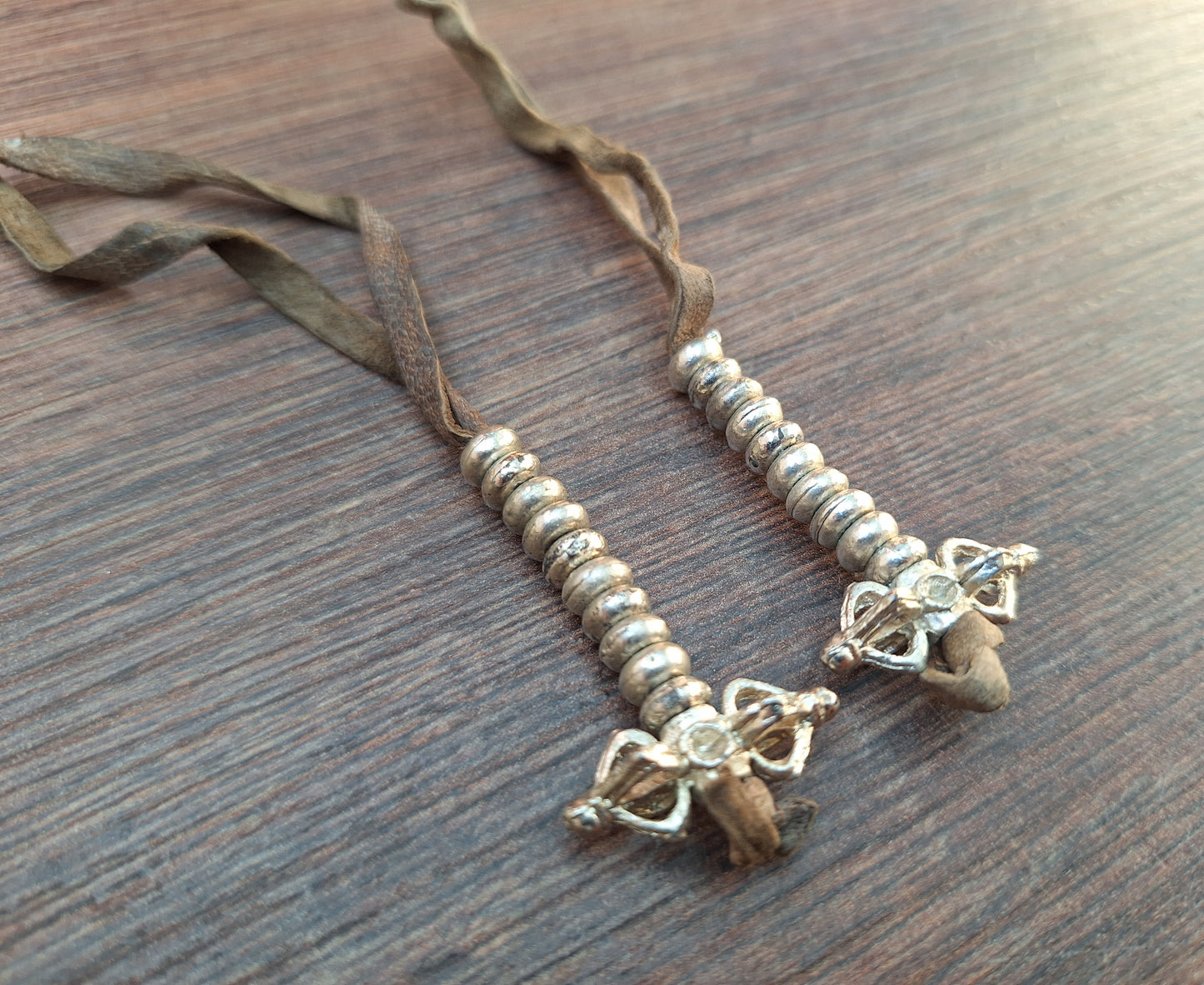 Vintage Tibetan mala counters