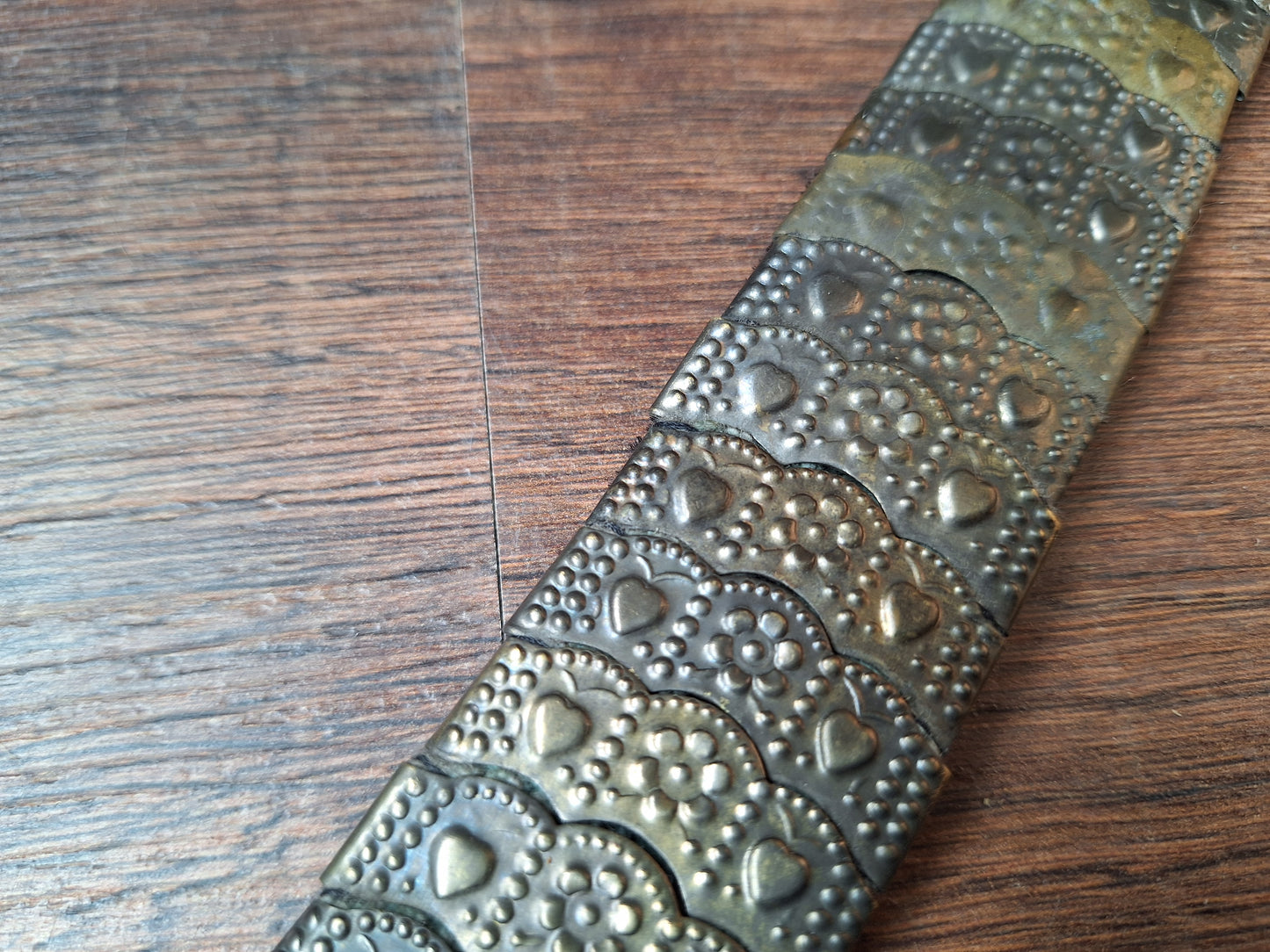 Vintage Ottoman brass belt