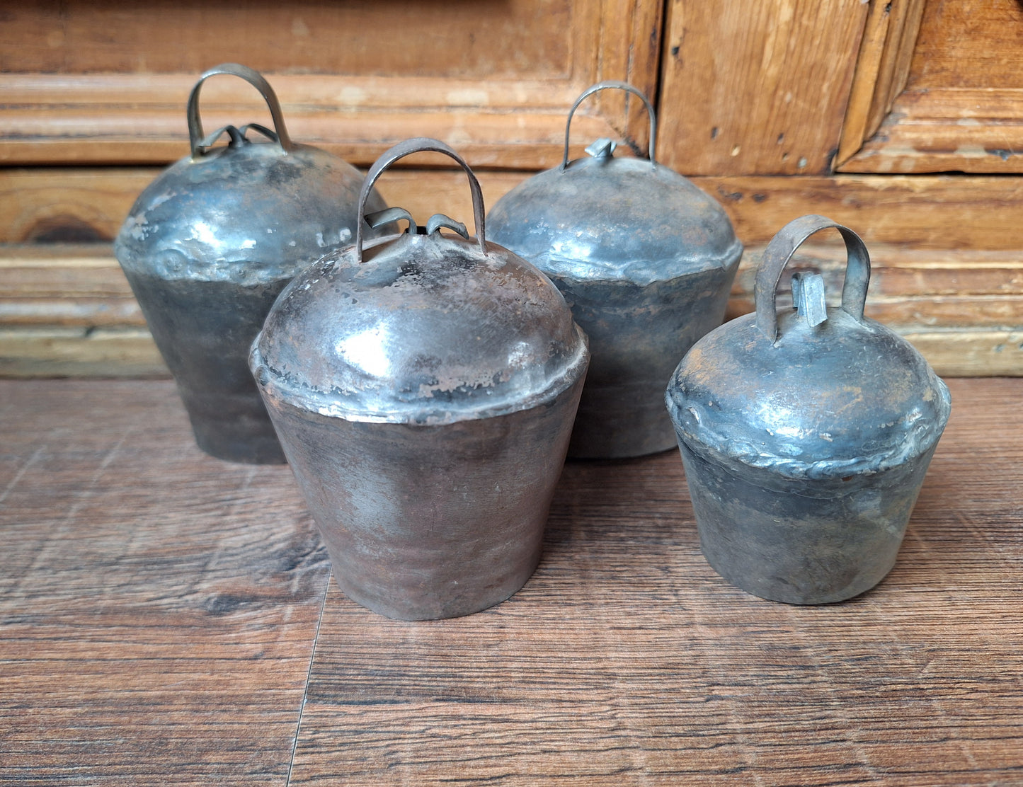Vintage Nepalese iron yak bells
