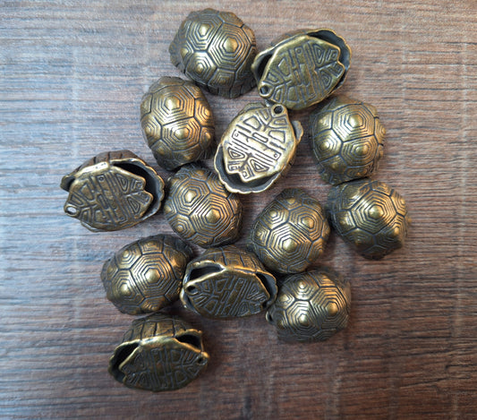 Bell with turtle shield 20 millimeter