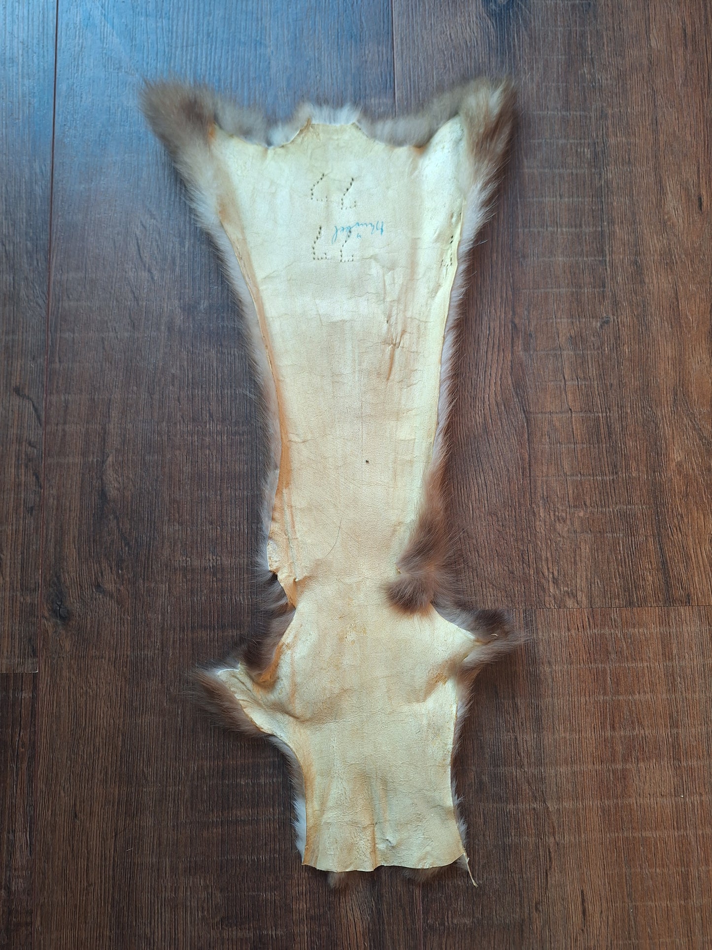 Stone marten hide #8, crafting piece