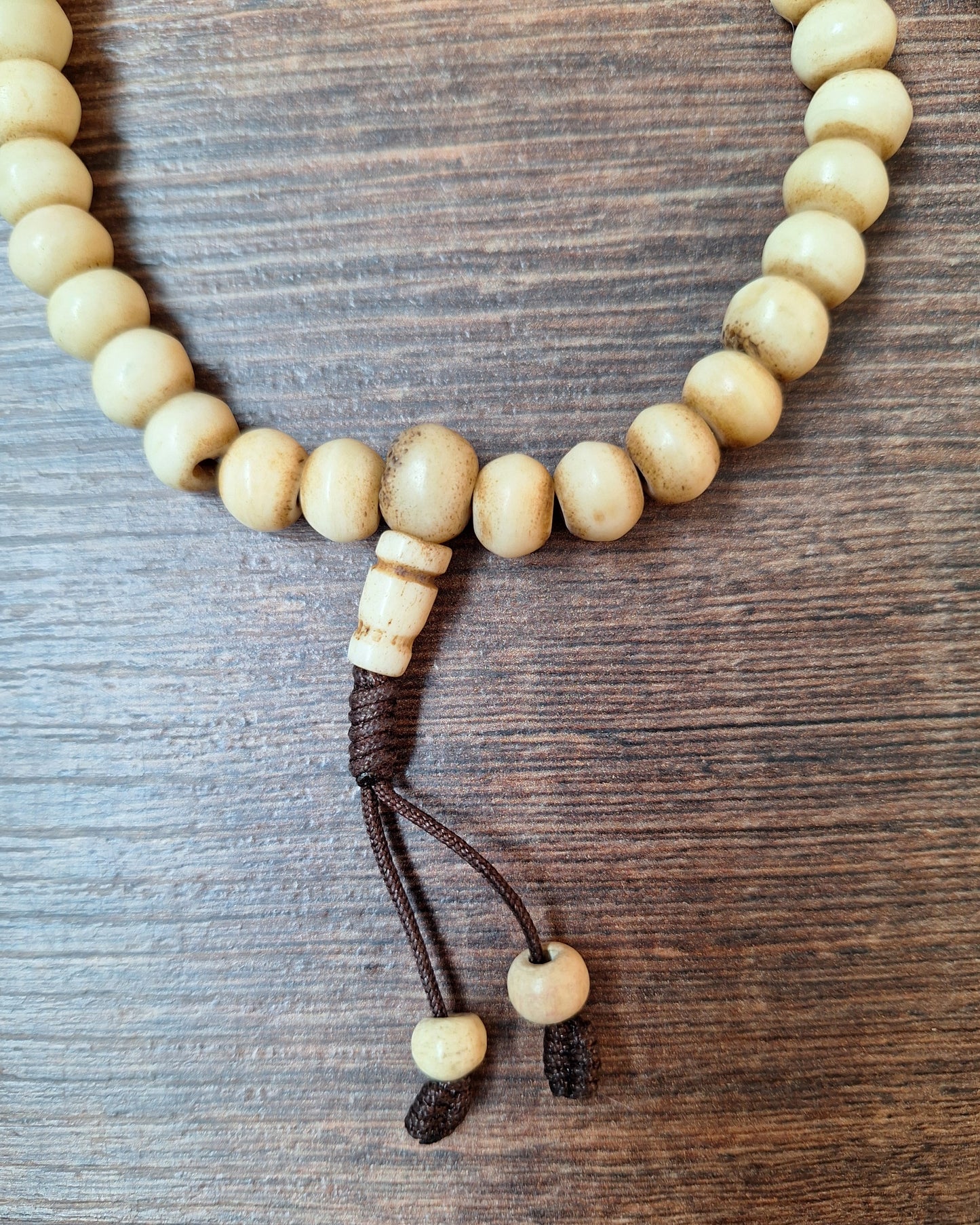 Vintage Nepalese yak bone mala