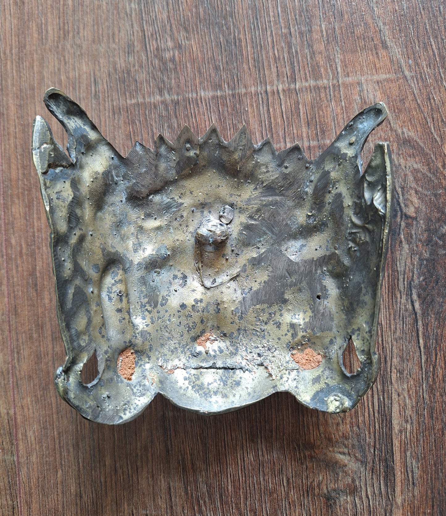Vintage brass Tara mask