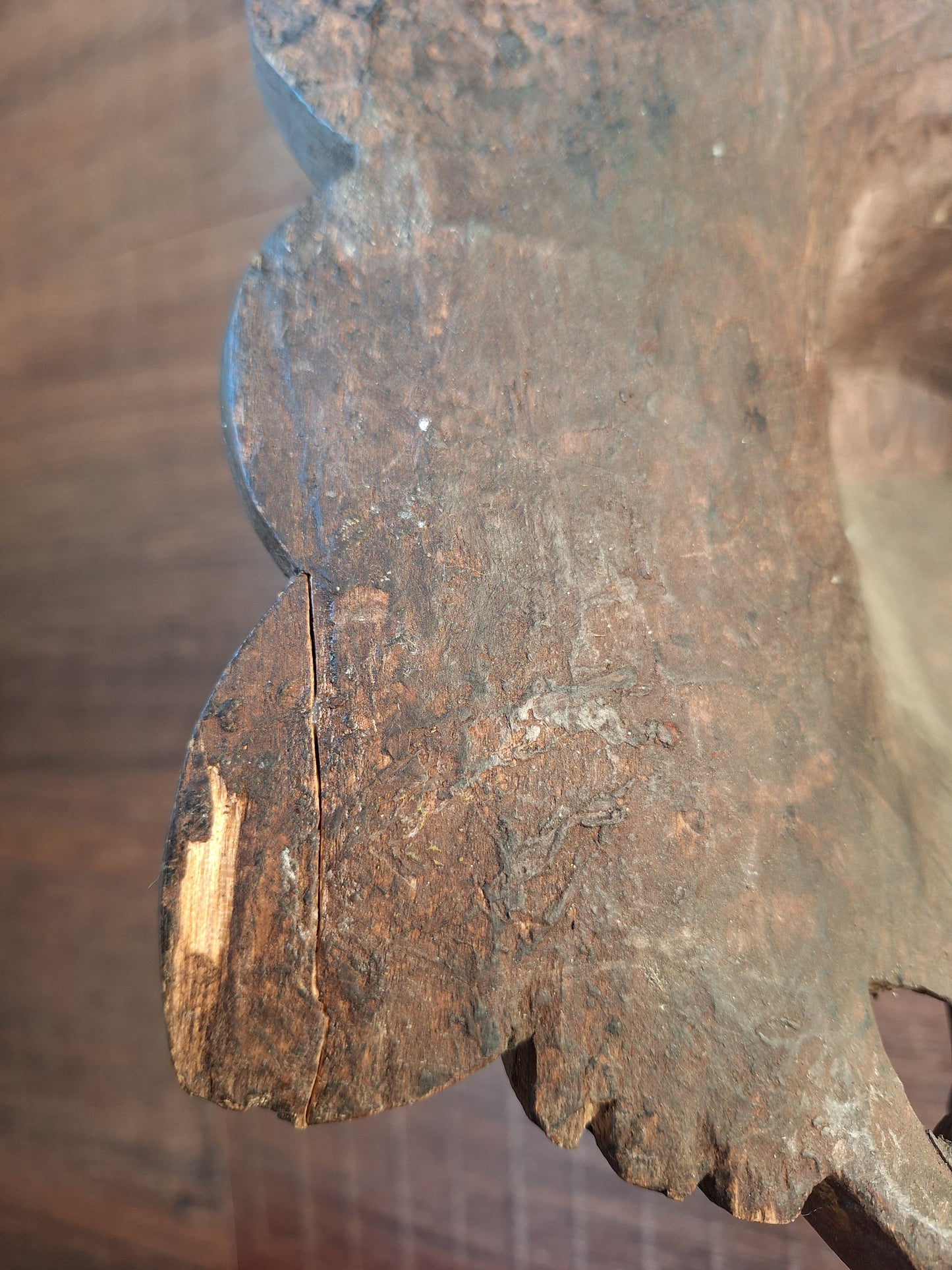 Vintage wooden Cheppu mask #1
