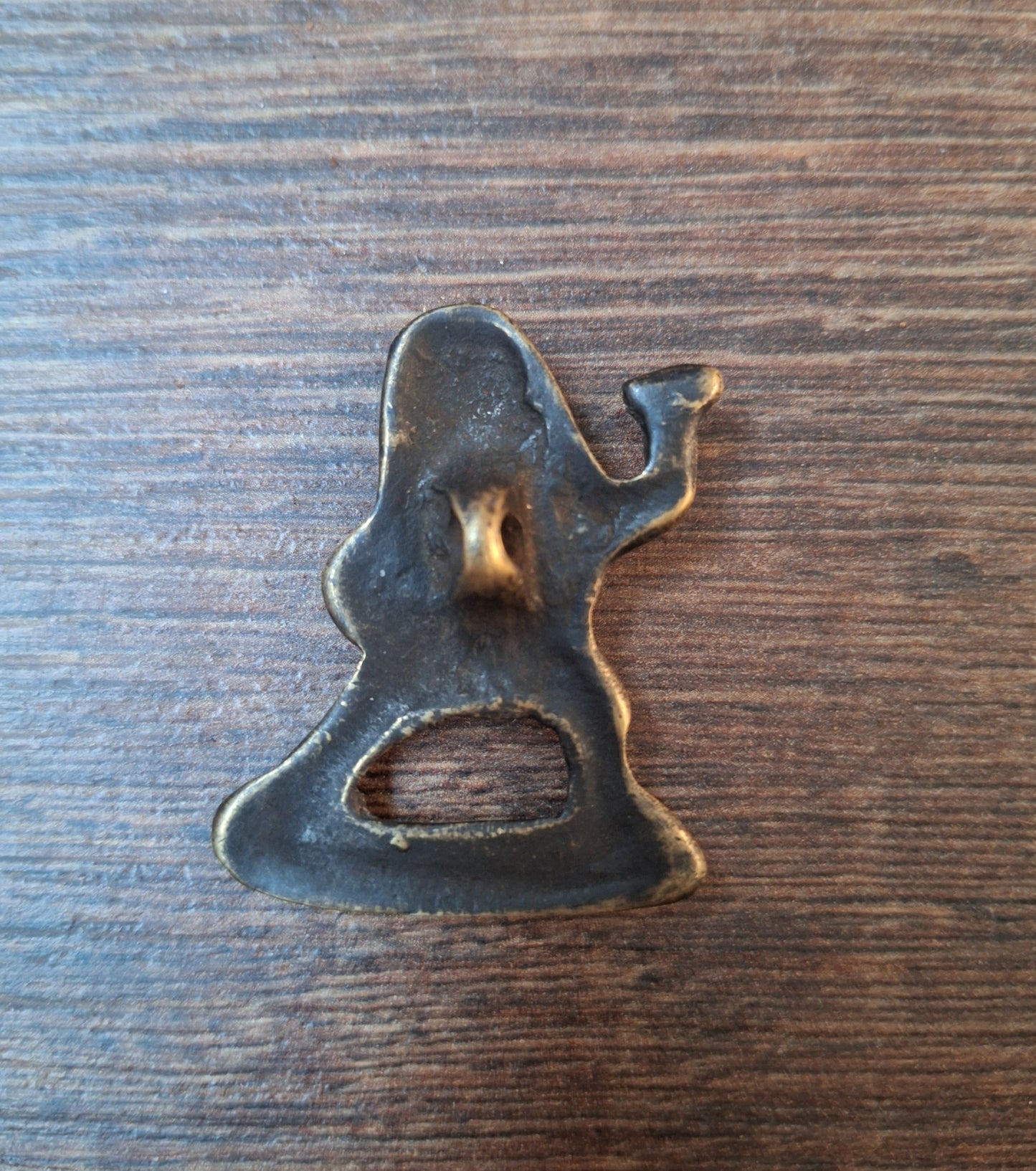 Antique bronze thogchag pendant Vajrapani