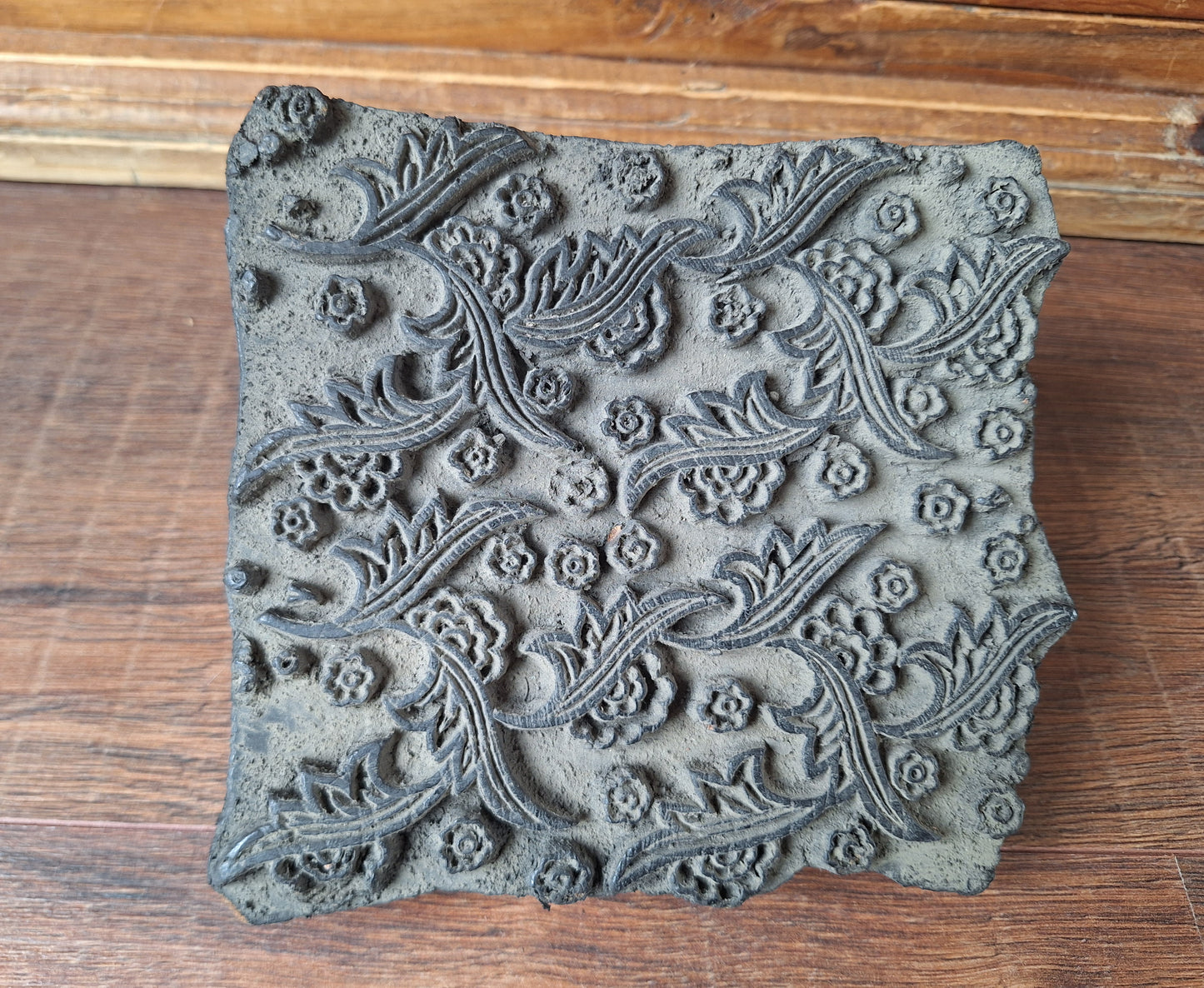 Old wooden Indian blockprint stamps