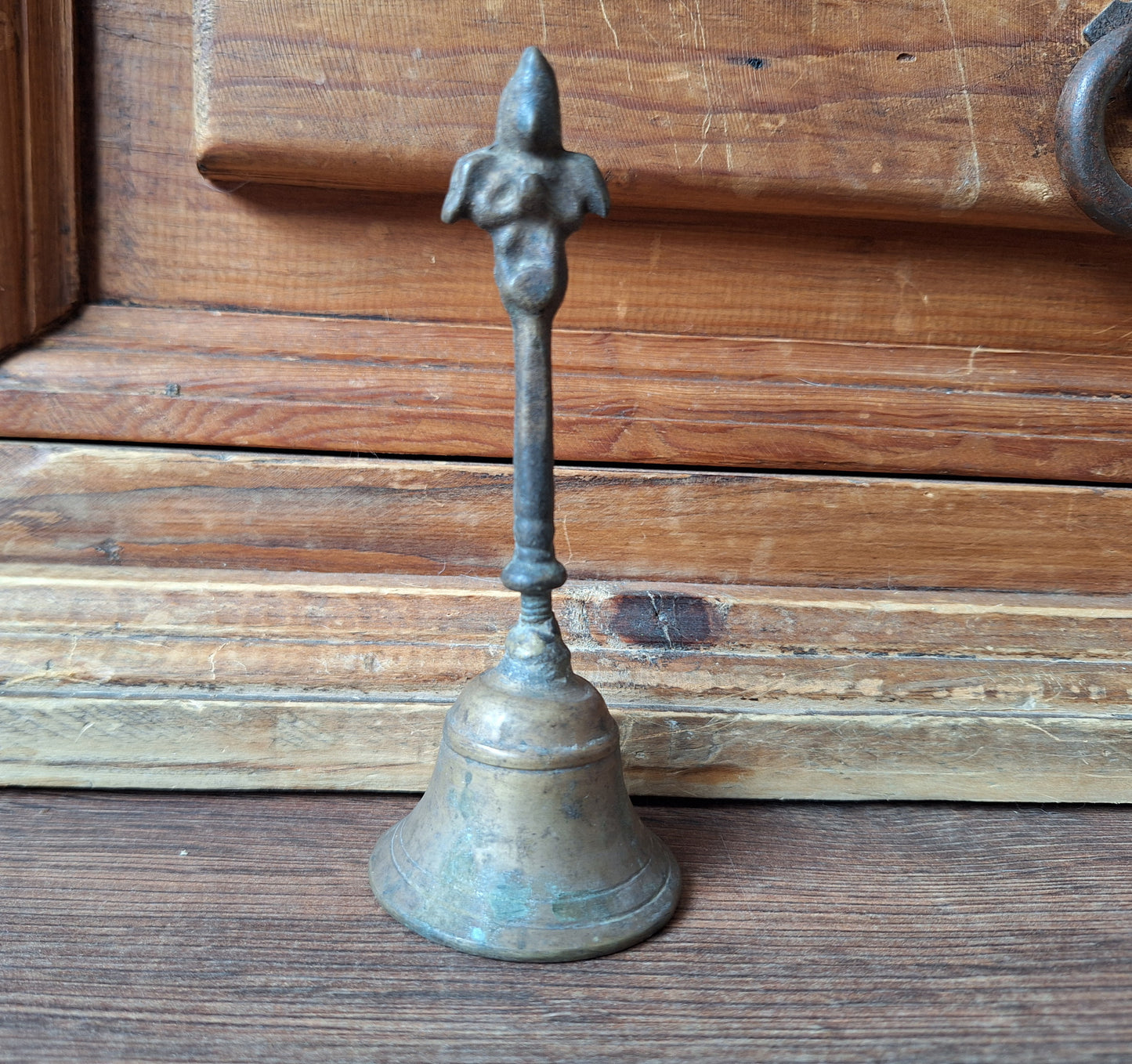 Antique bronze Garuda altar bell