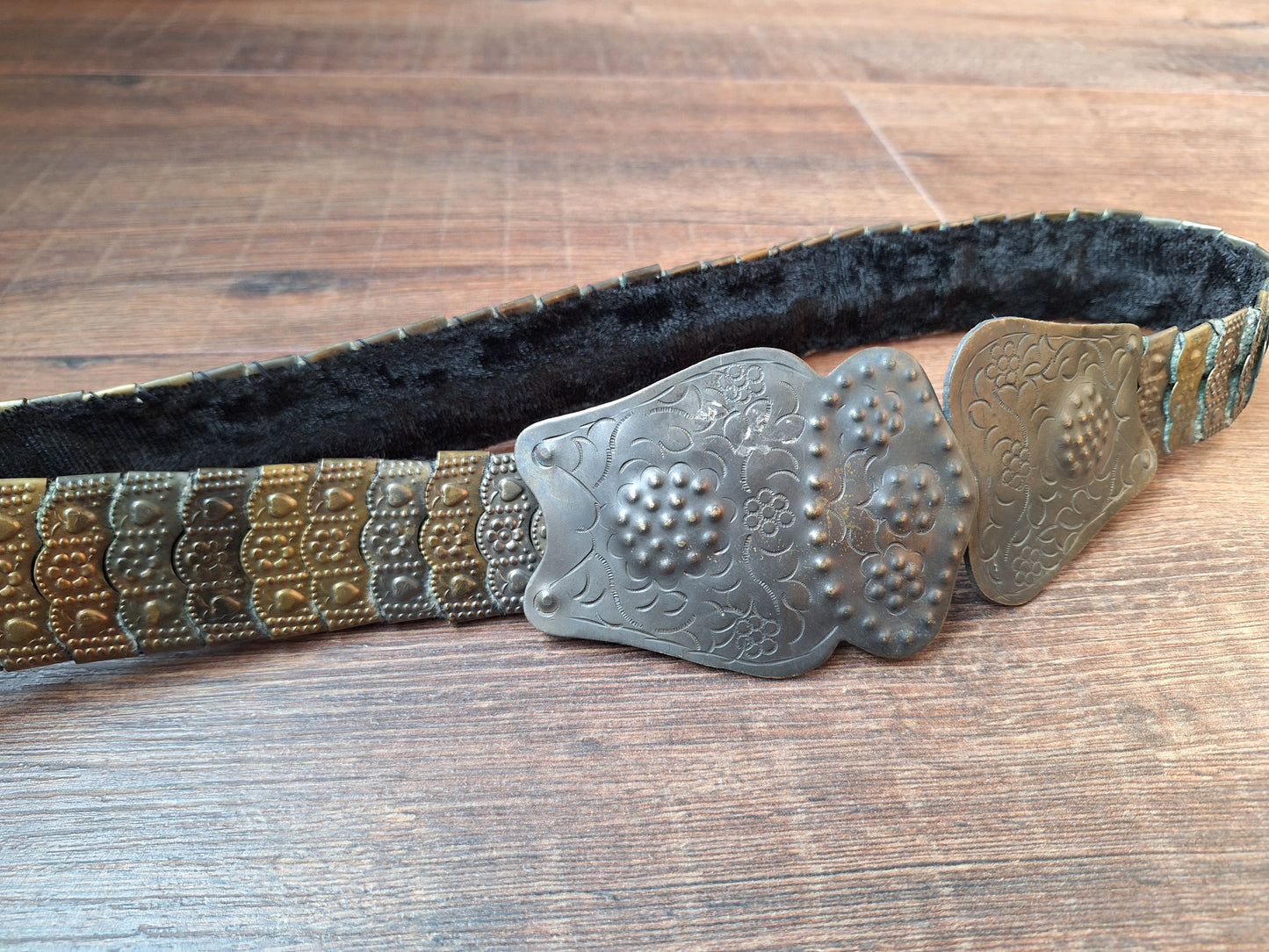 Vintage Ottoman brass belt