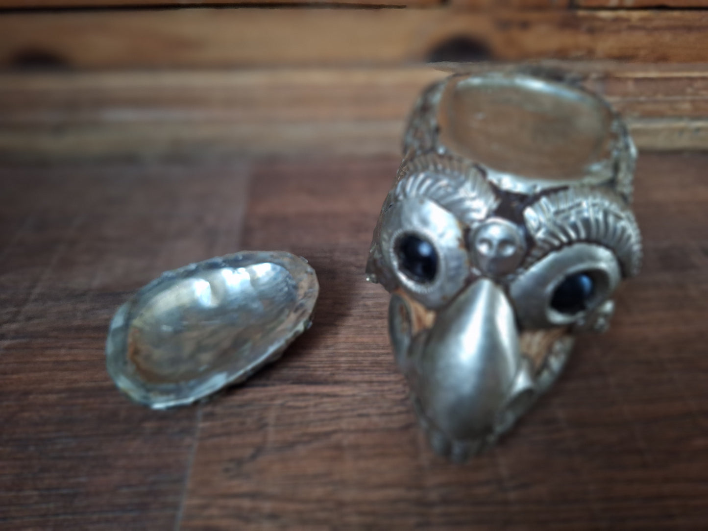 Vintage Tibetan resin monkey skull kapala