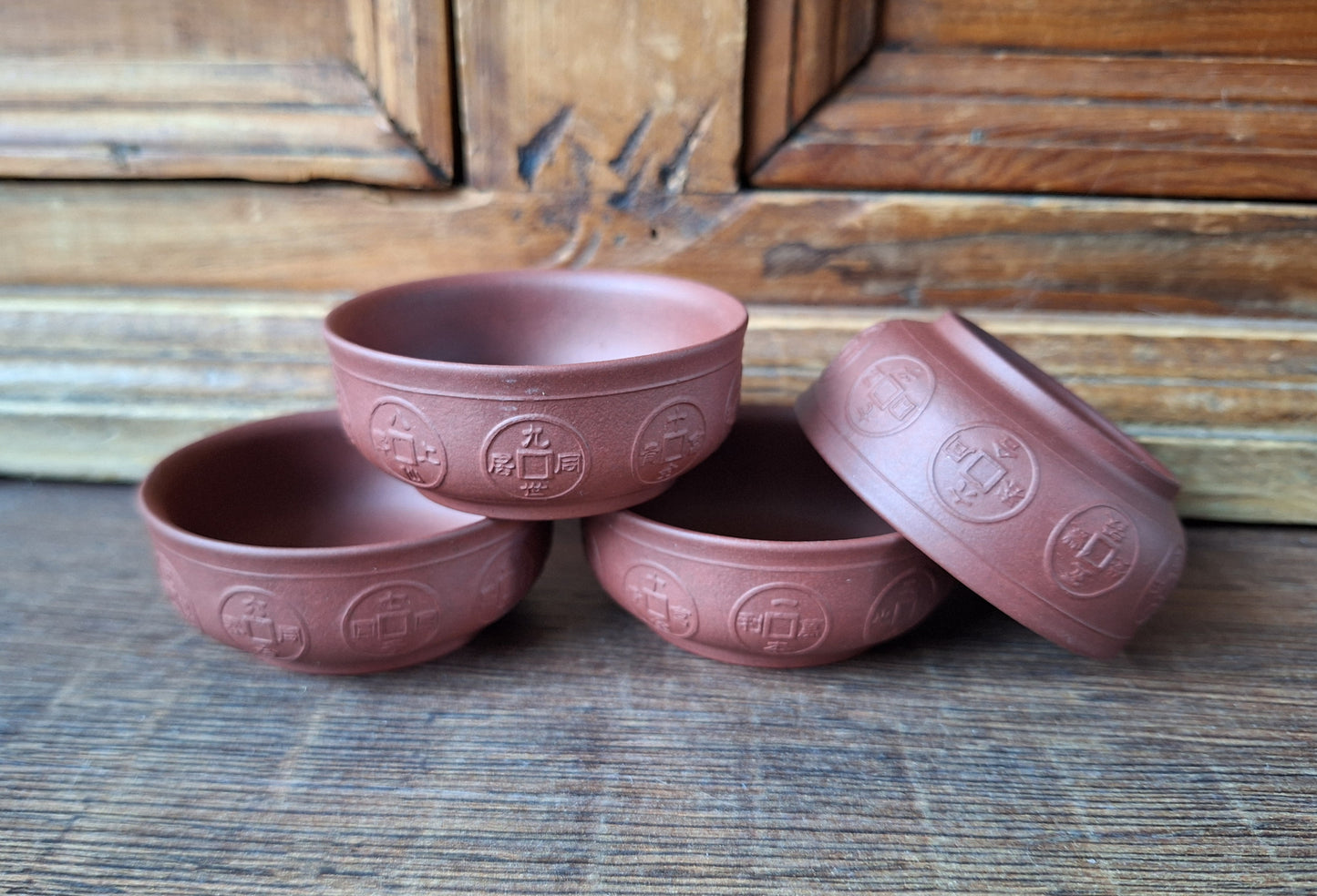 Yixing clay tea cup or offering bowl