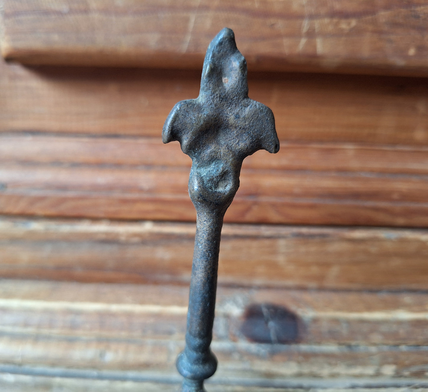Antique bronze Garuda altar bell