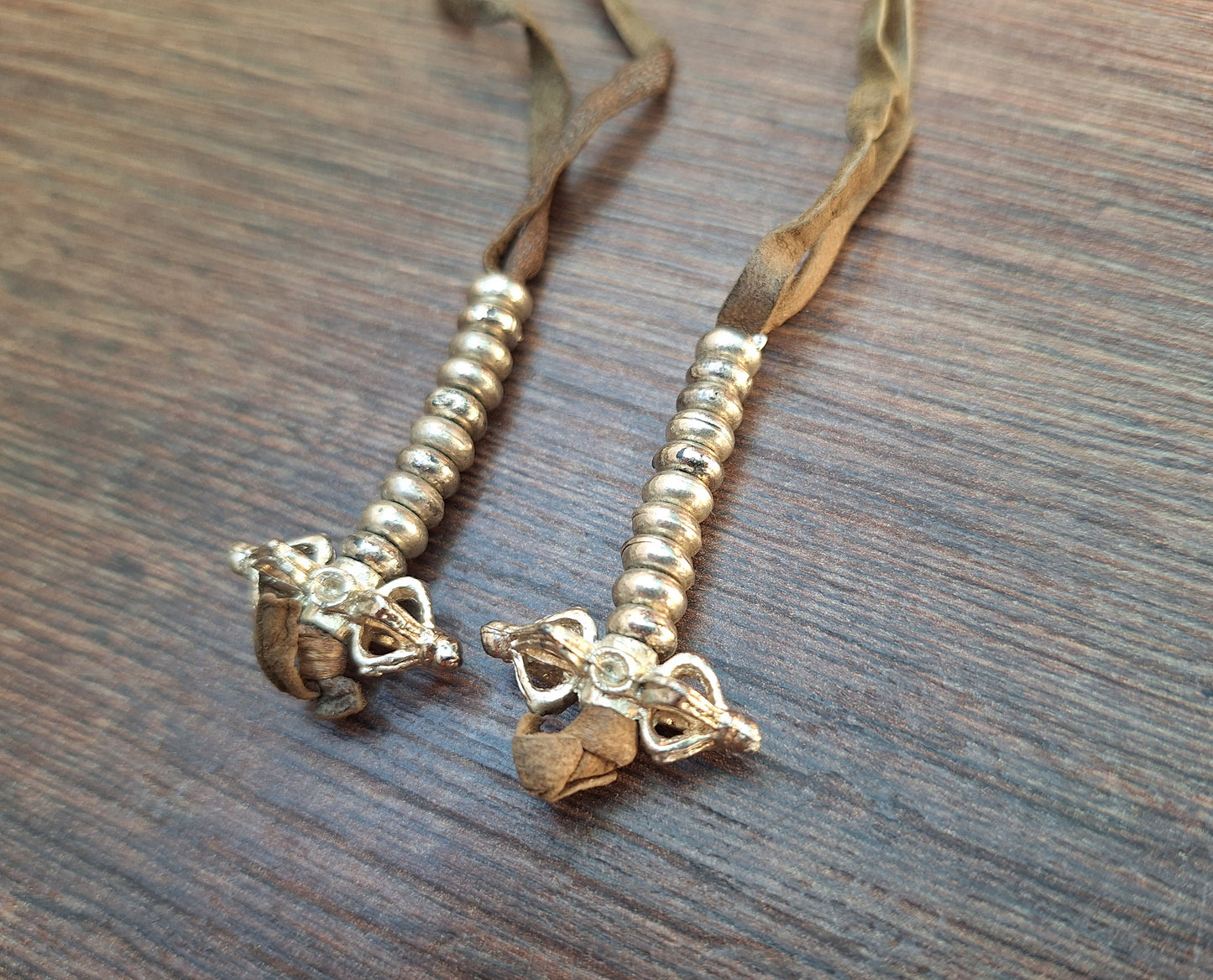 Vintage Tibetan mala counters