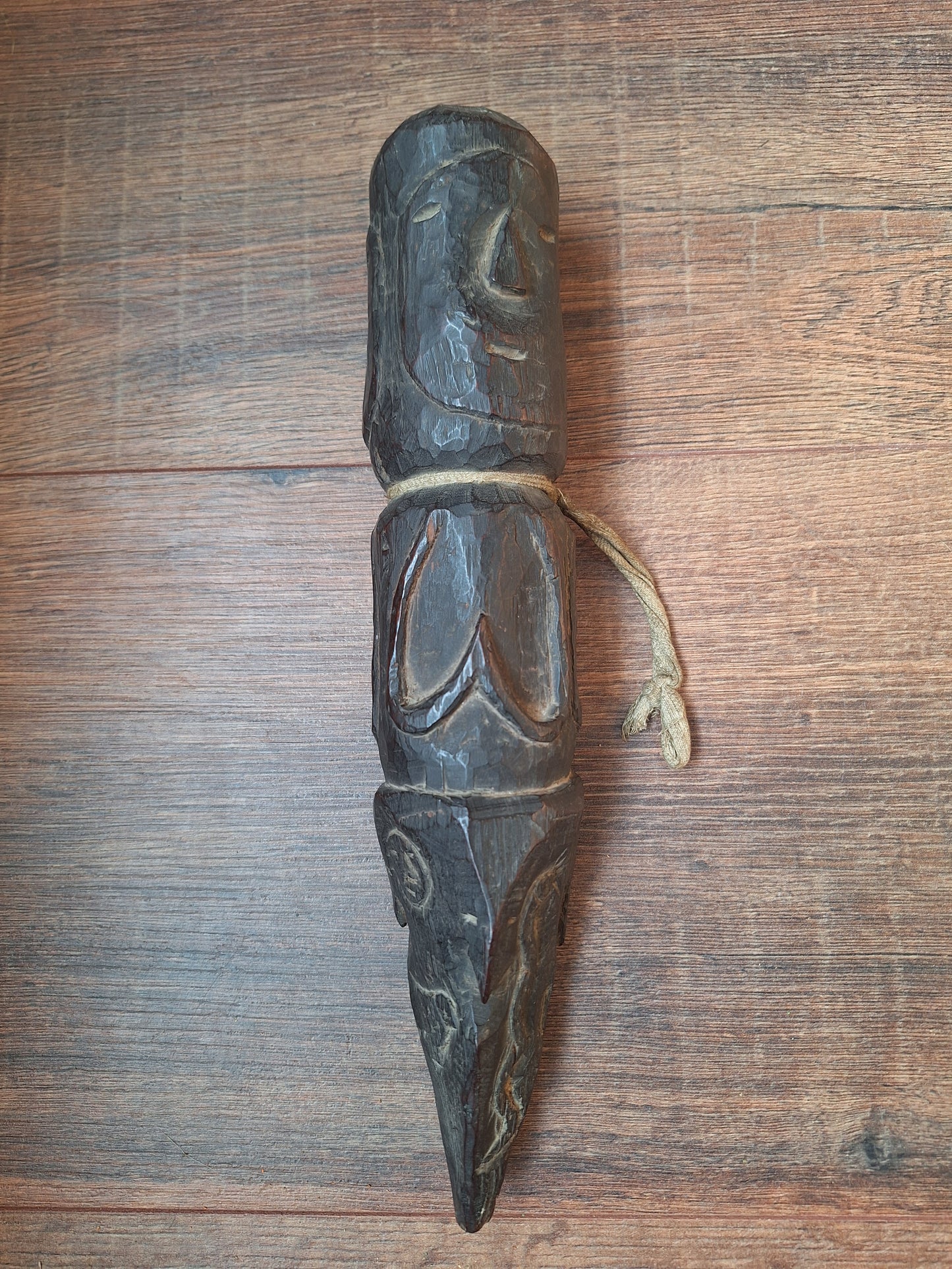 Antique wooden phurba #57