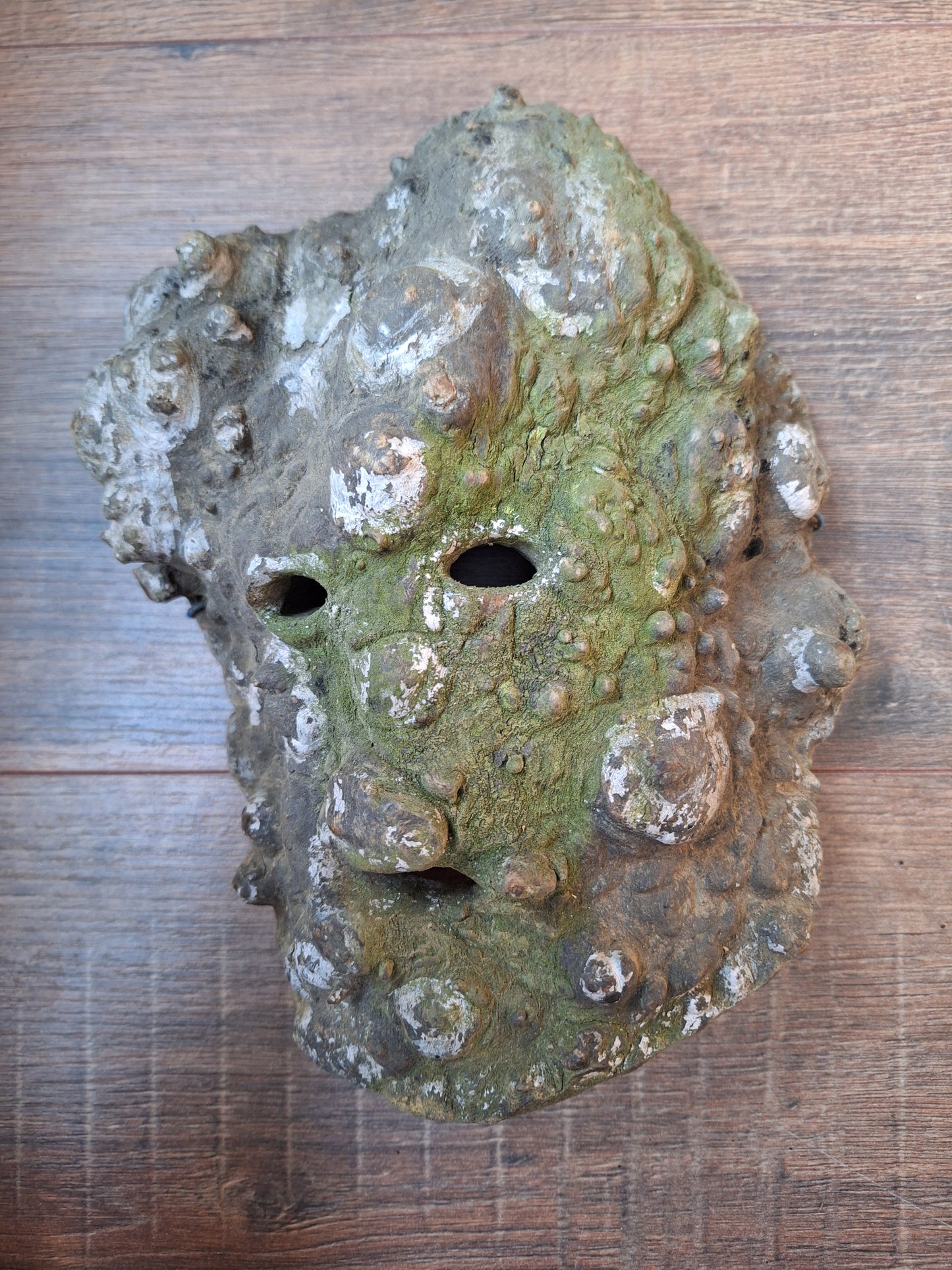Antique Nepalese tree bark mask