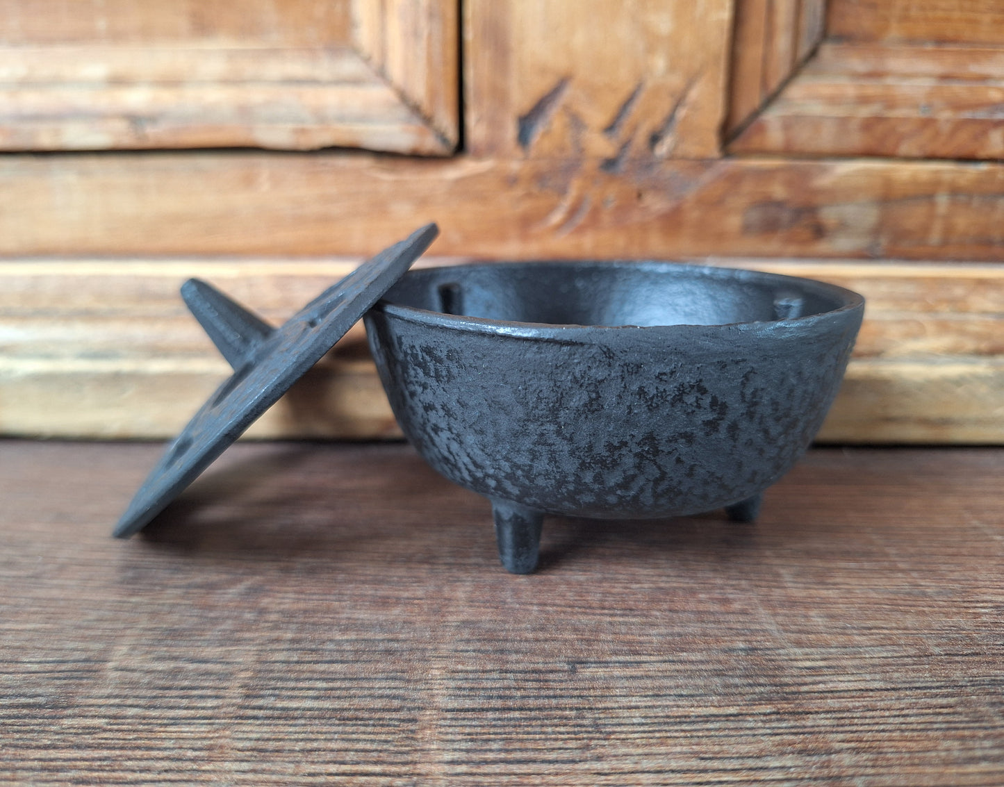 Cast iron incense burner
